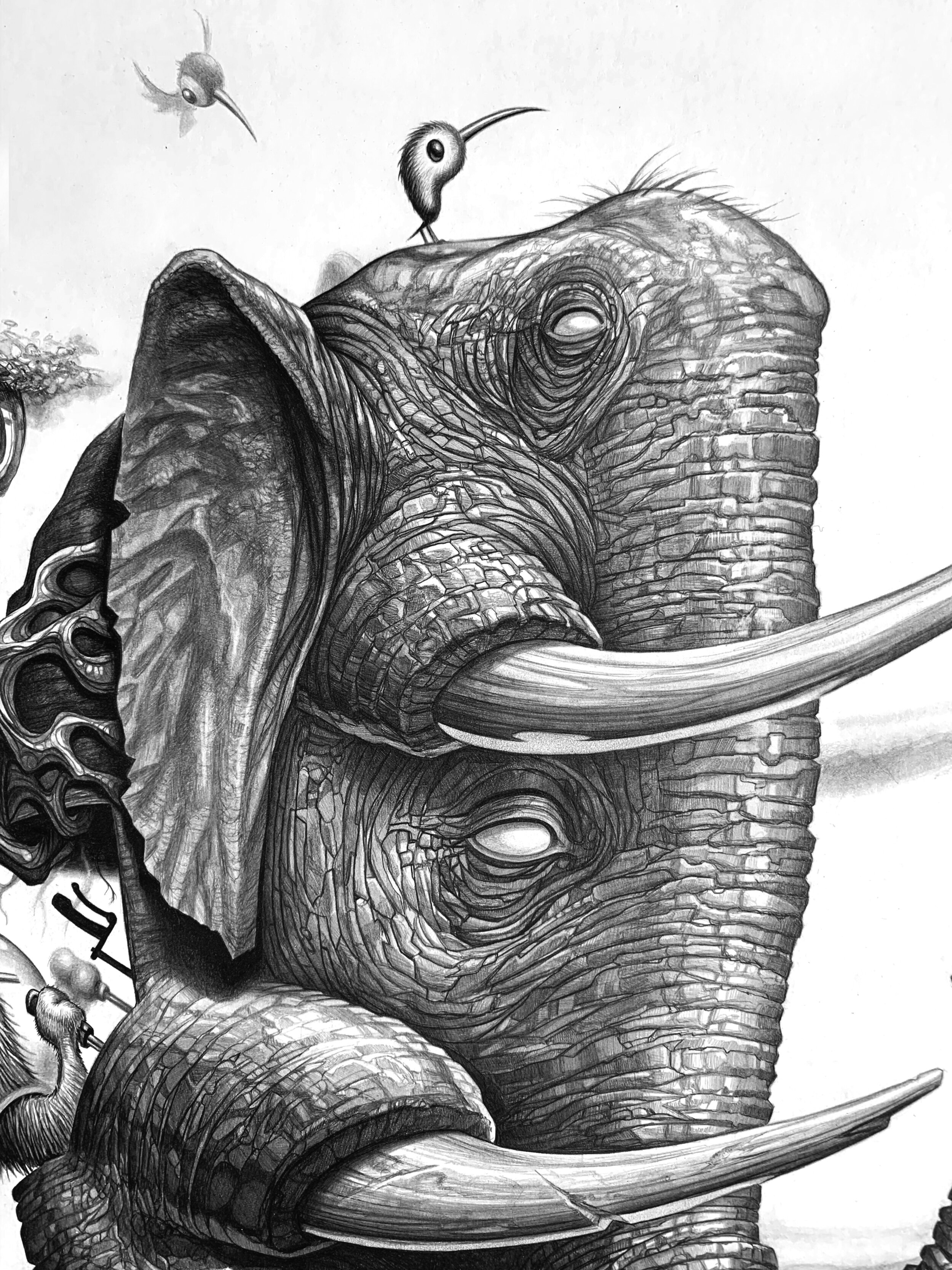 Elephant Walker — BYOUS.ART