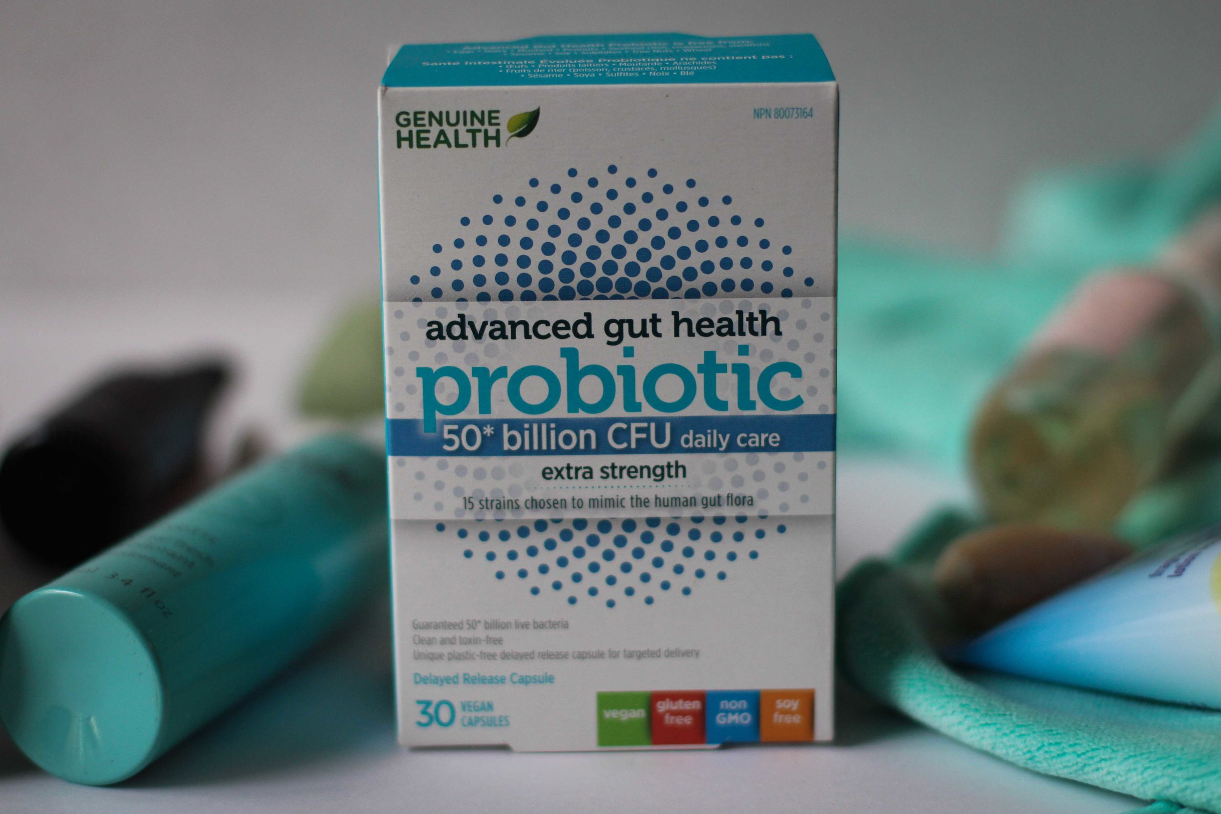 Genuine Health Advanced Gut Health Probiotic 50 Billion CFUs