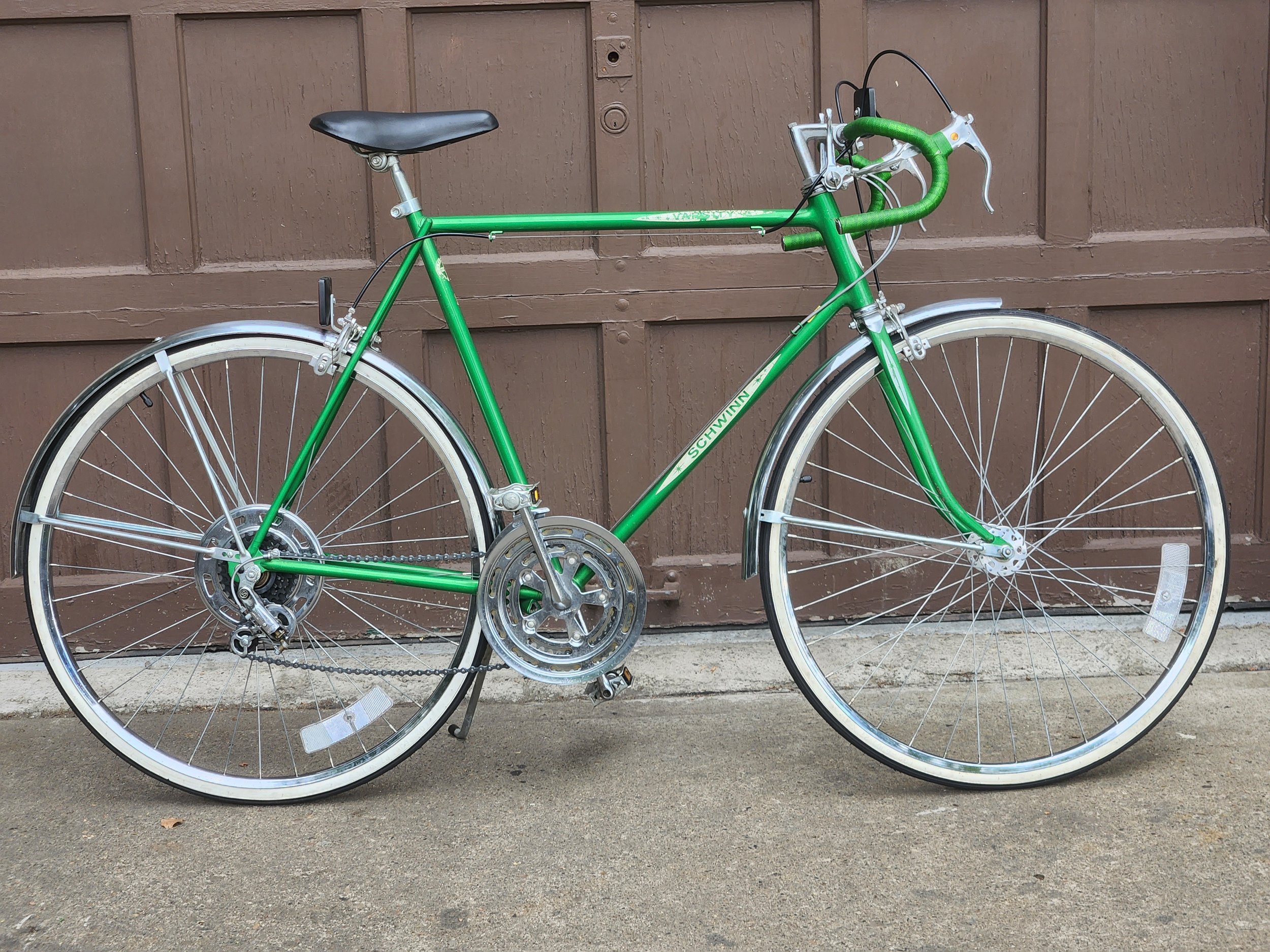 Vintage Bicycle Handlebars Grips UKAI GREEN NOS New 