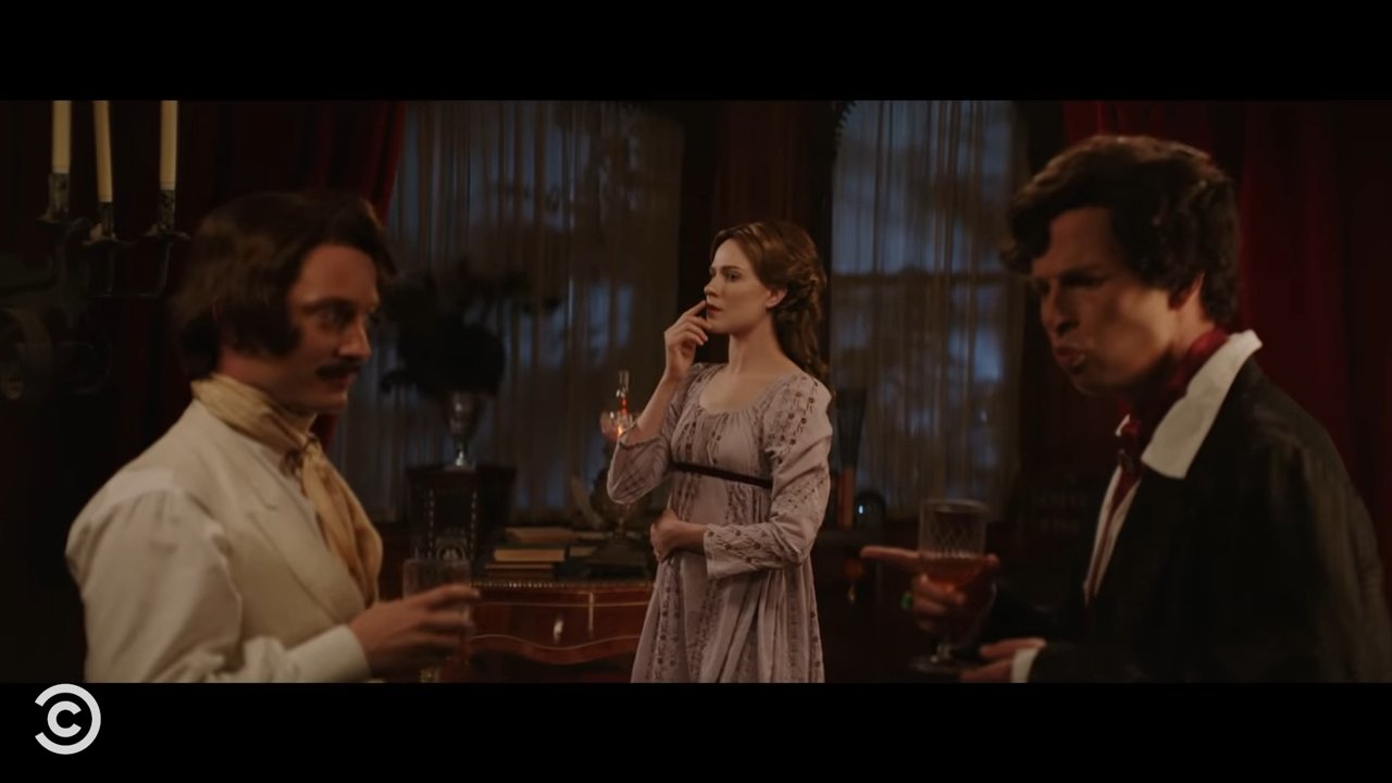 VideoScreenshot--YouTube-HowFrankensteinwasCreatedfeatSethRogenEvanRachelWood-DrunkHistory-2’08”.jpg