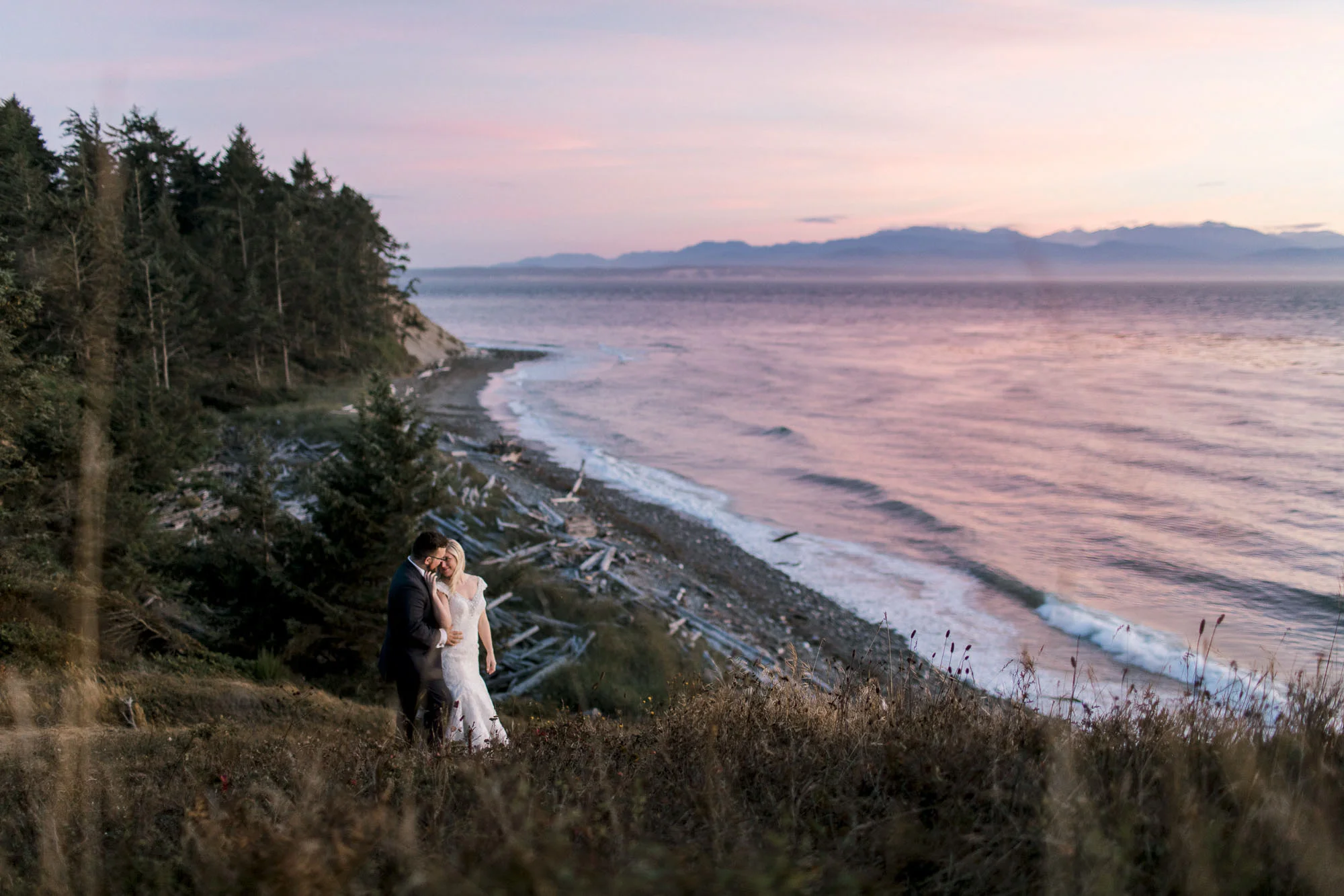 How do I even begin? To say Nicole fulfilled all of my wildest bride related photography dreams is an understatement. I was lucky enough to snag Nicole for my destination wedding in Whidbey Island, WA, and I really believe that we are one of the luckiest couples because of it! Not only did Nicole have our best interest in hand as the bride and groom, but she was also fantastic with our wedding guests. All of our communication with Nicole up until her travel date and the weekend of the wedding was a breeze! Throughout the weekend she assisted us in more ways than I ever expected and even helped transport some wedding related items to the Island! She was present for every precious moment, but our guests were very impressed with how little they noticed her presence! The morning of the wedding she not only calmed my nerves and made me more comfortable, she helped to make sure everyone stayed on track! Our photos: I HAVE NO WORDS! They are incredible, beautiful, jaw-dropping, magnificent, artful, creative, perfect, and I could go on and on. As of now, my husband and I have no idea how or if we will ever choose our favorite images, they are all THAT good. If you get the chance to have Nicole as your wedding photographer, take it! CASSANDRA BRODGINSKI