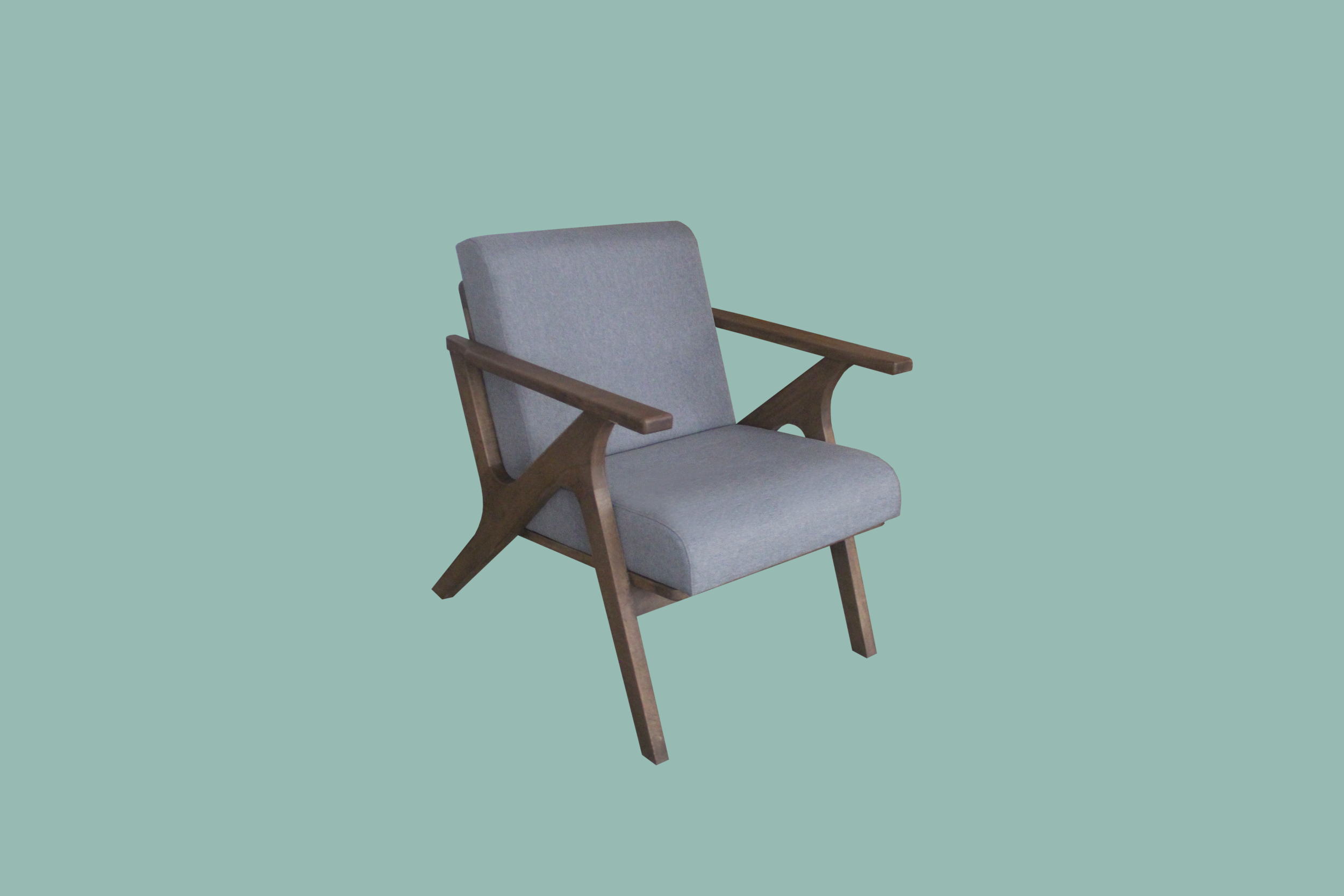 16'96 Concepts Yangon Furniture — ဆောထိုင်ခုံ Saw Lounge Chair