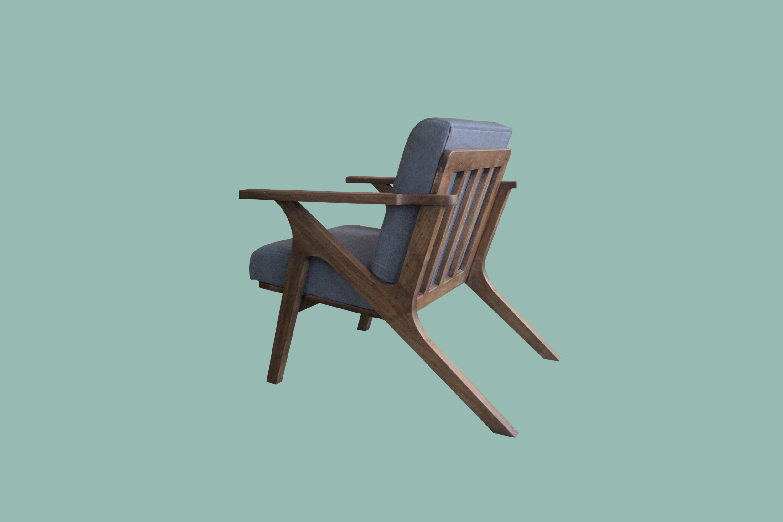 16'96 Concepts Yangon Furniture — ဆောထိုင်ခုံ Saw Lounge Chair