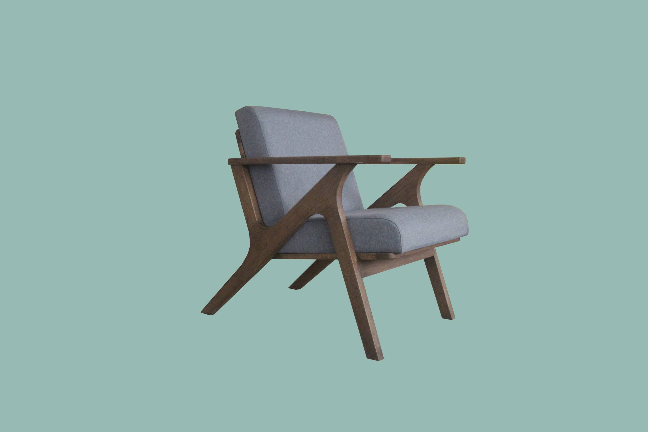 16'96 Concepts Yangon Furniture — ဆော ထိုင်ခုံ Saw Lounge Chair
