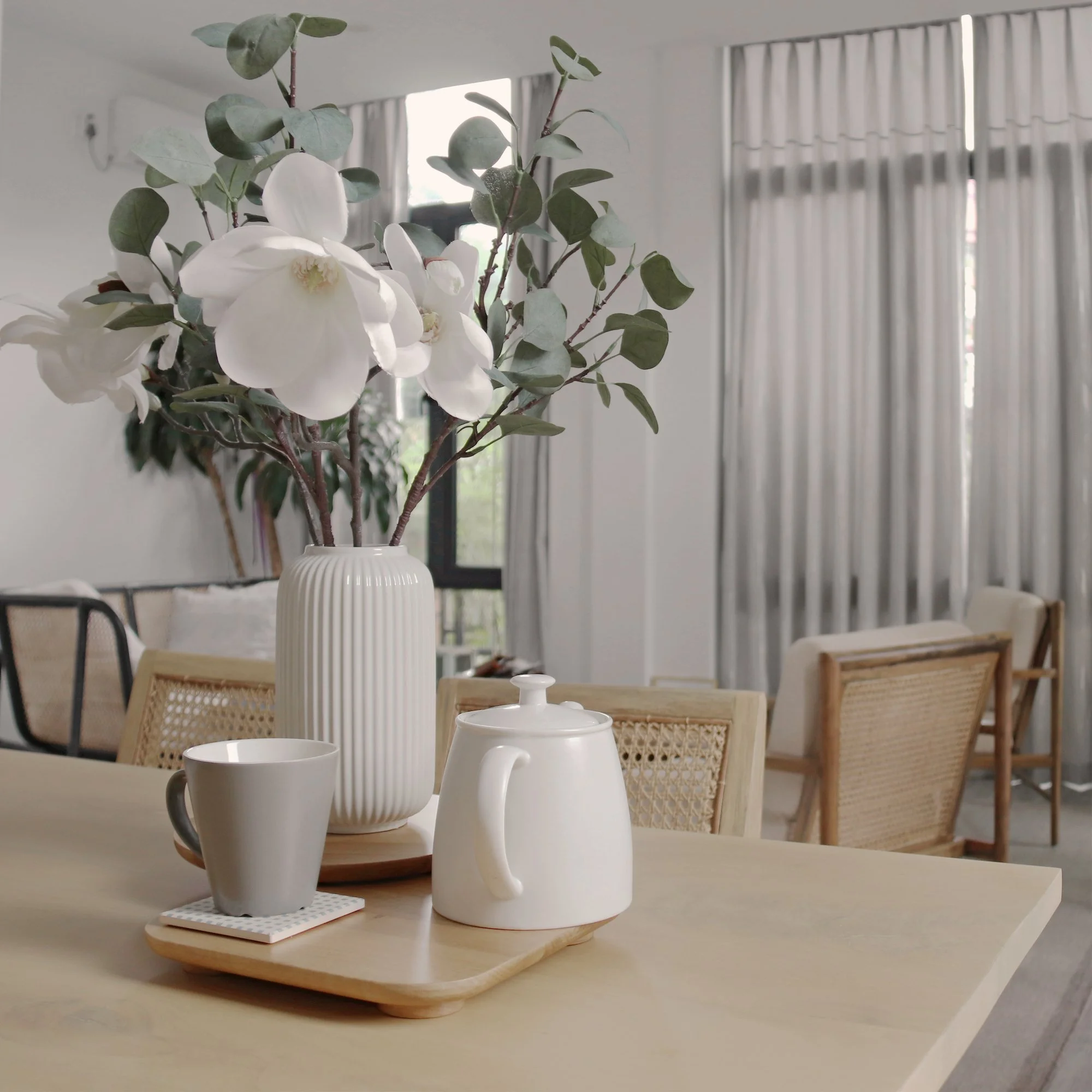 16'96 Concepts Yangon Furniture — Fennel Serving Tray Set