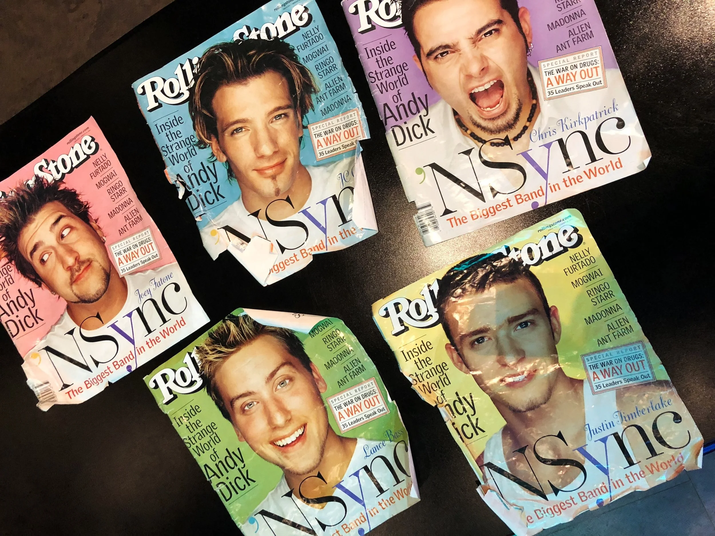 nsync burger king toys