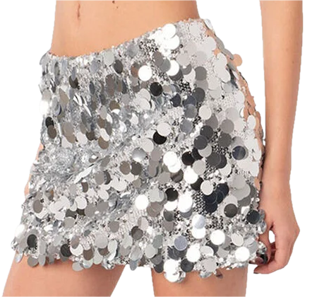 Edikted Sabina Low Rise Sequin Mini Skirt.png