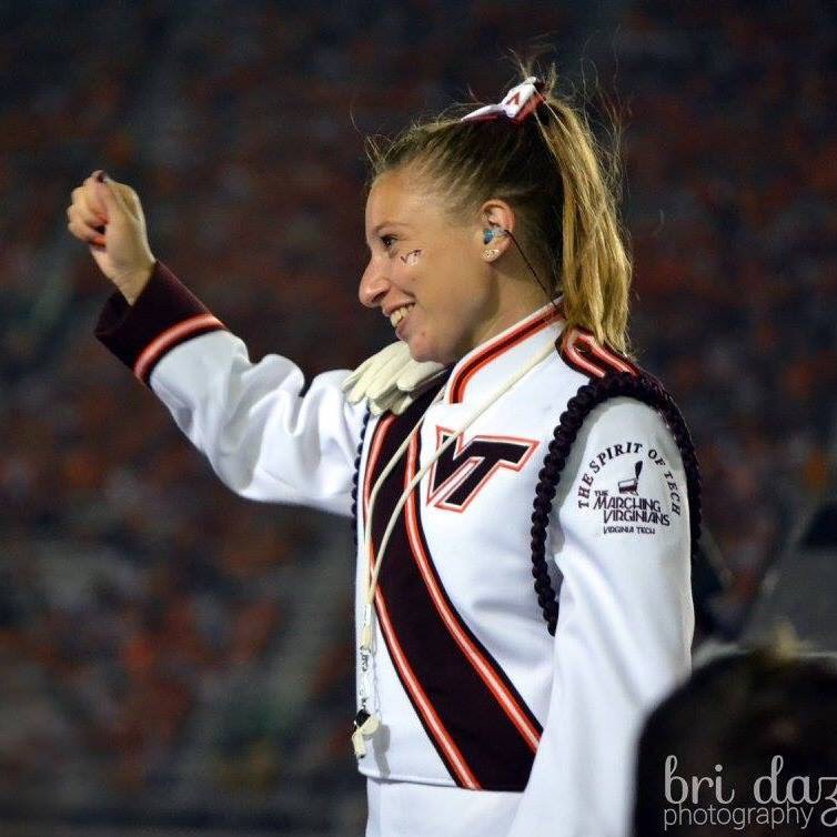 Drum Major Jenna Sharer; Source: Bri Dazio Photography