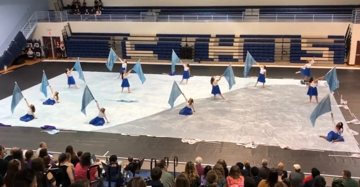 Valiant – VT’s Indoor Guard Marches Through the Winter