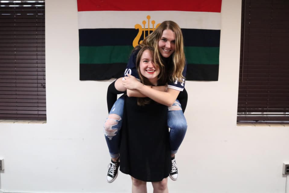 Meredith Smith on the day she became a sister of TBS; Source: Lexie Hackman