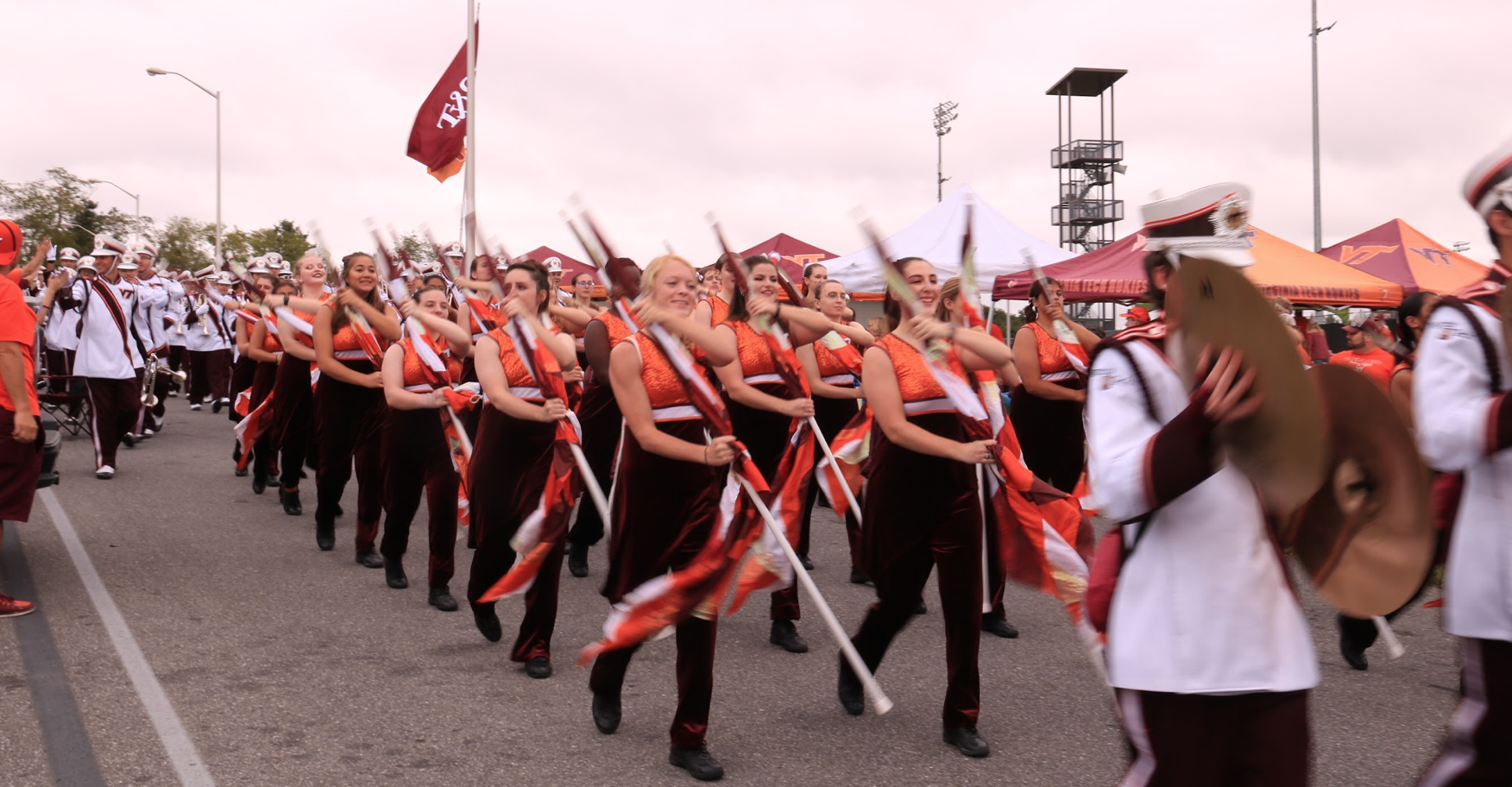 The March to Victory is a great way to get into the game day spirit! Source: Ashley Deans