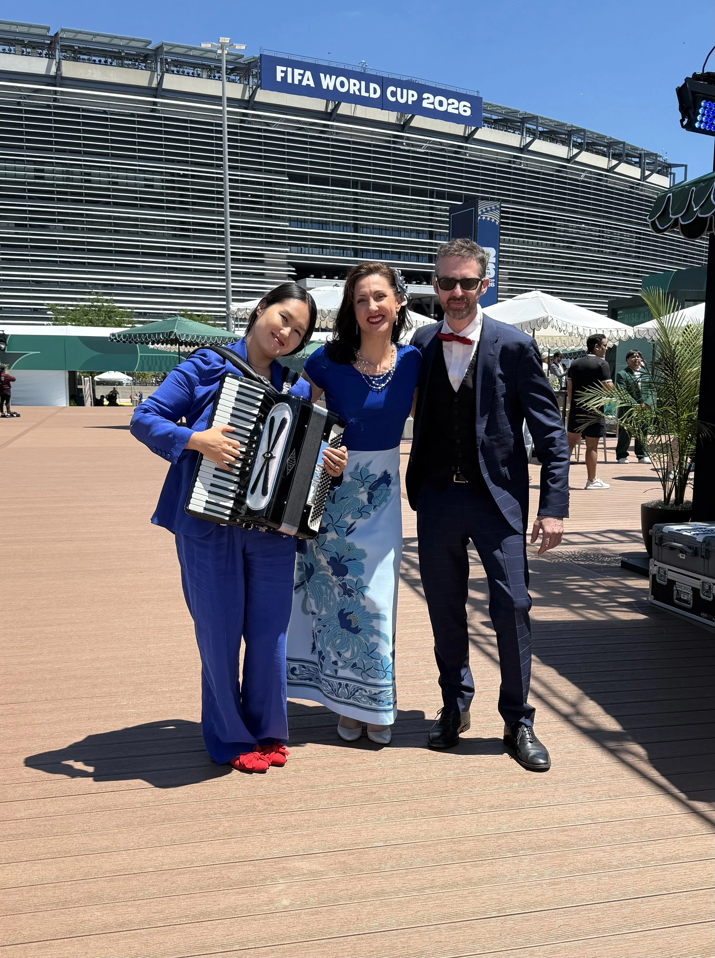 Nuage Rhythm at Metlife Stadium for FIFA World Cup 2026 performance