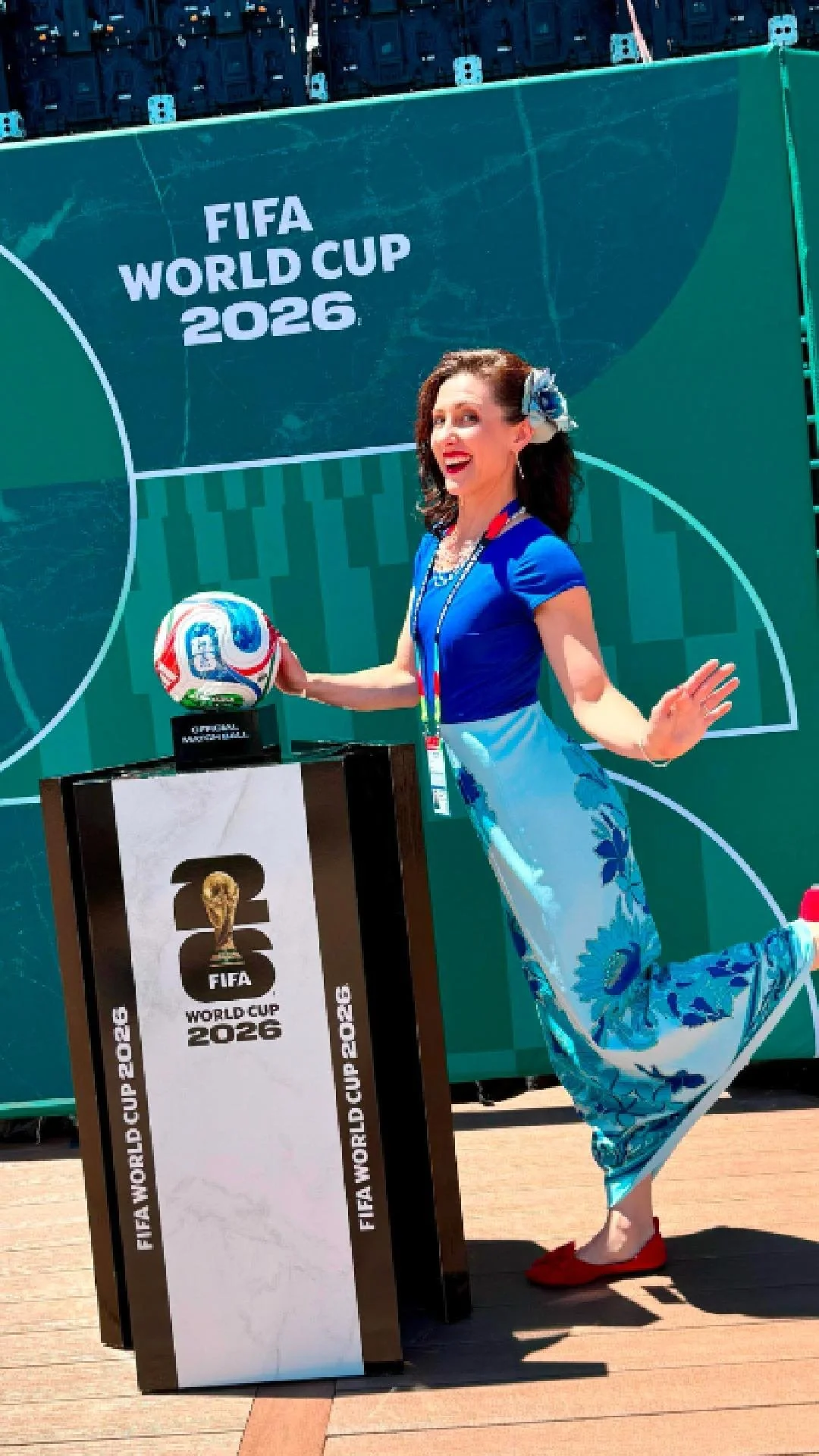 Behind the scenes with Nuage Rhythm at Metlife Stadium for FIFA World Cup 2026 performance