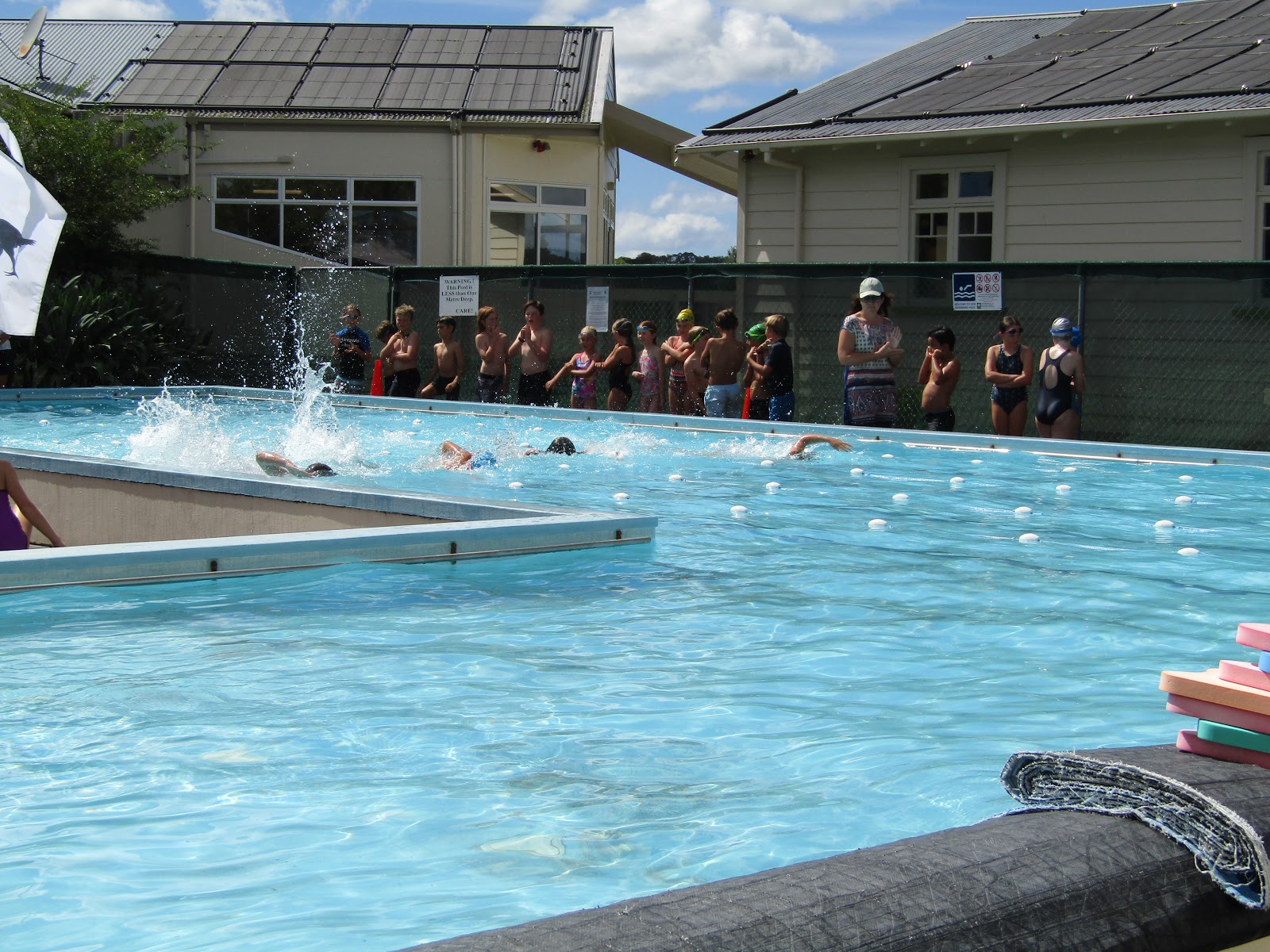 Solar Heated Swimming Pool