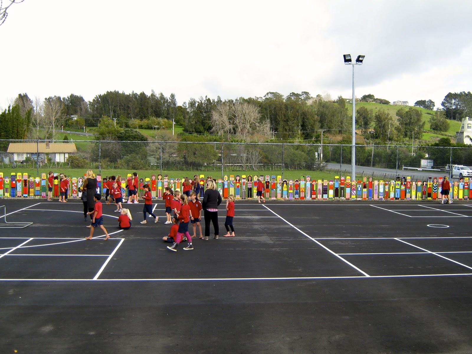 Netball &amp; Basketball Courts