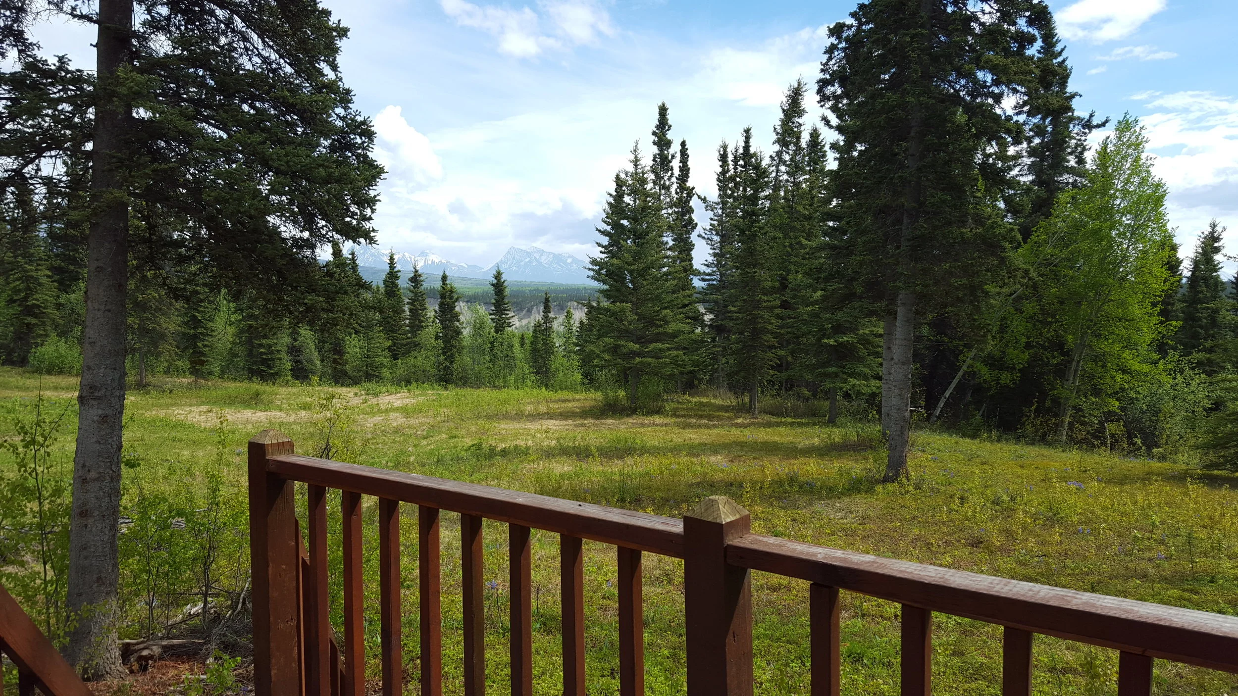 Bluff Cabin view