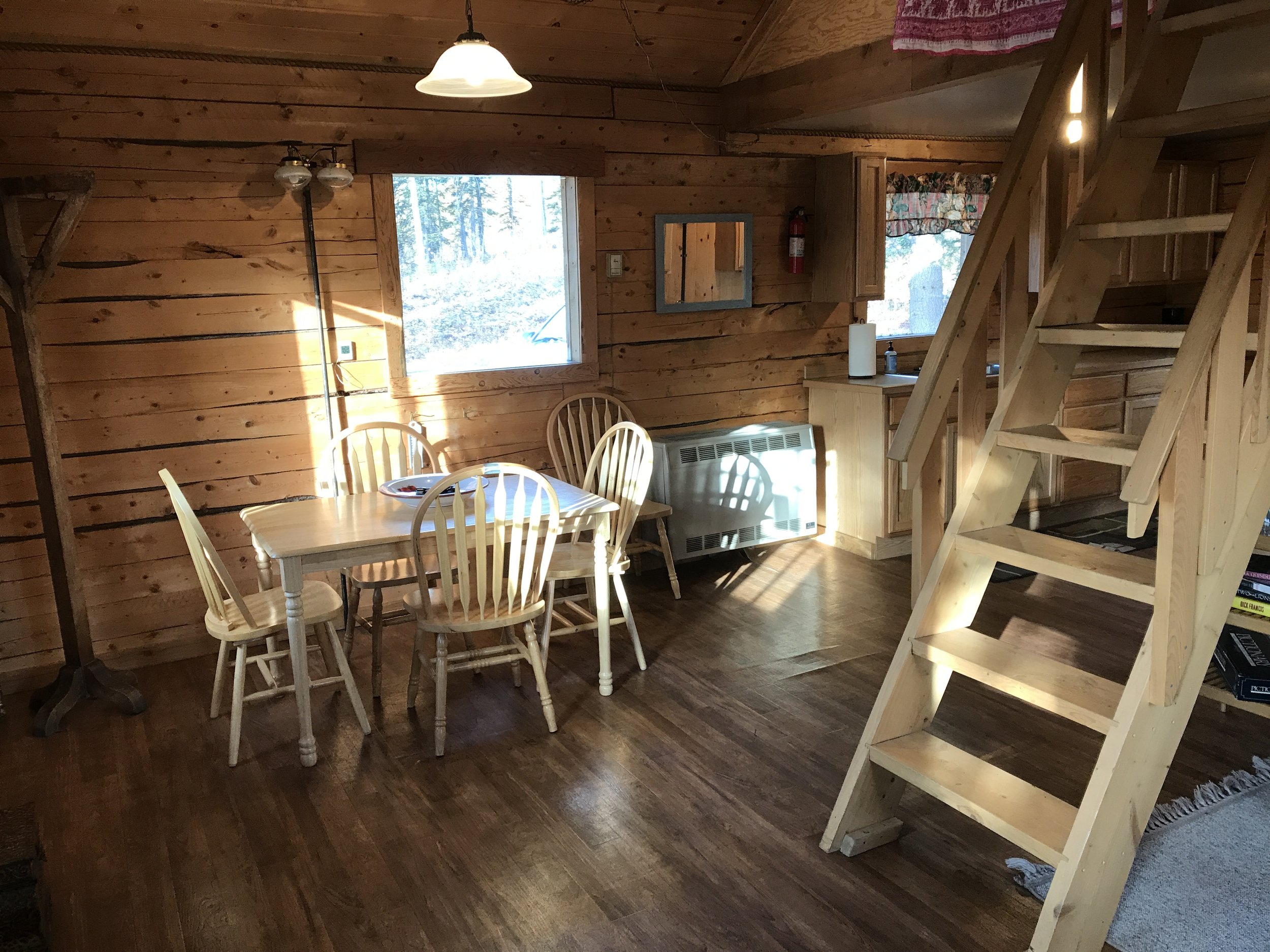  Bluff Cabin interior 