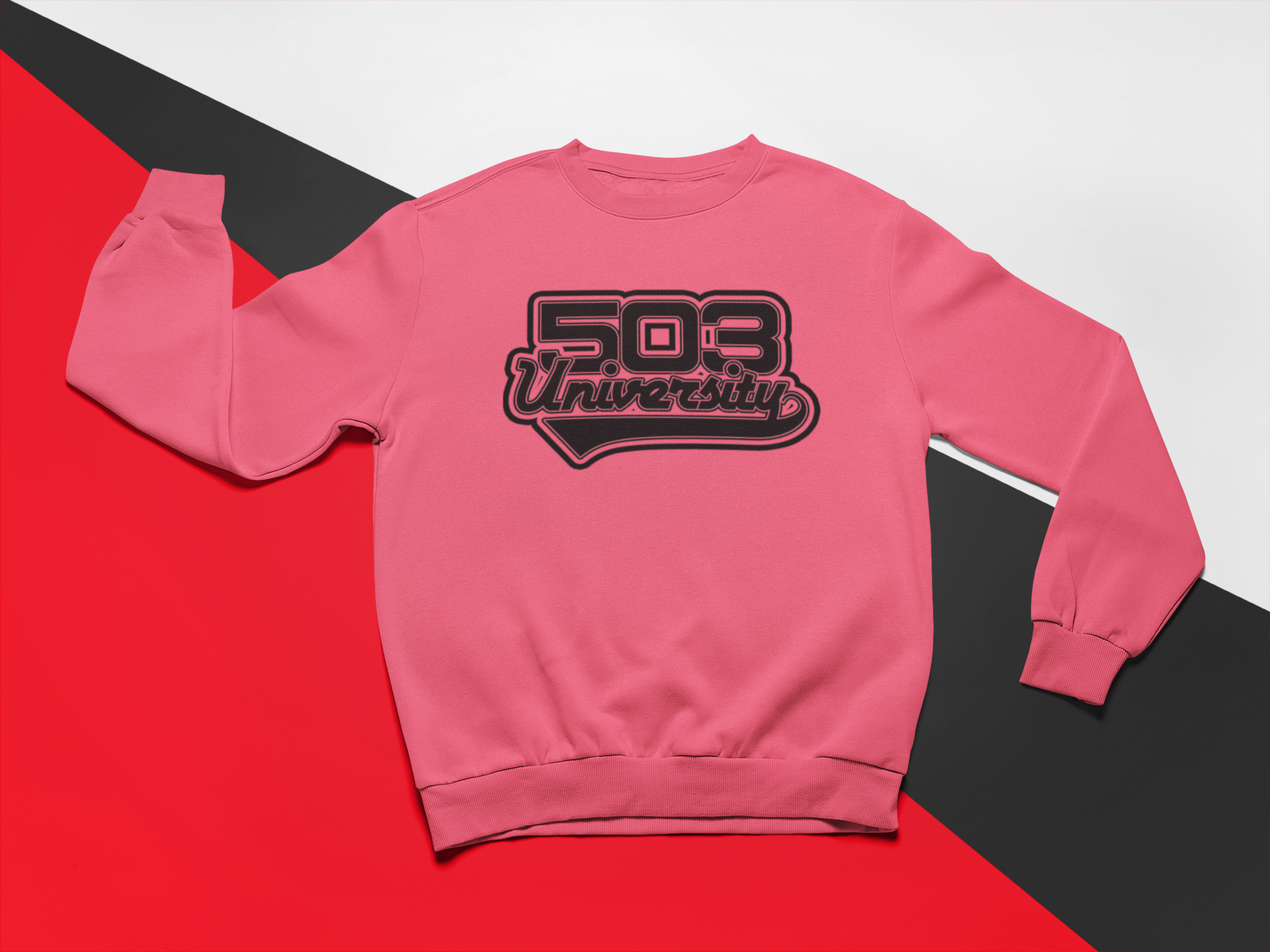 mockup-of-a-crewneck-sweatshirt-laid-flat-over-a-tricolored-background-24575.png