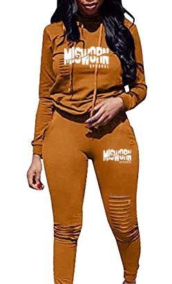 Misworn jumpsuit brown and white.png