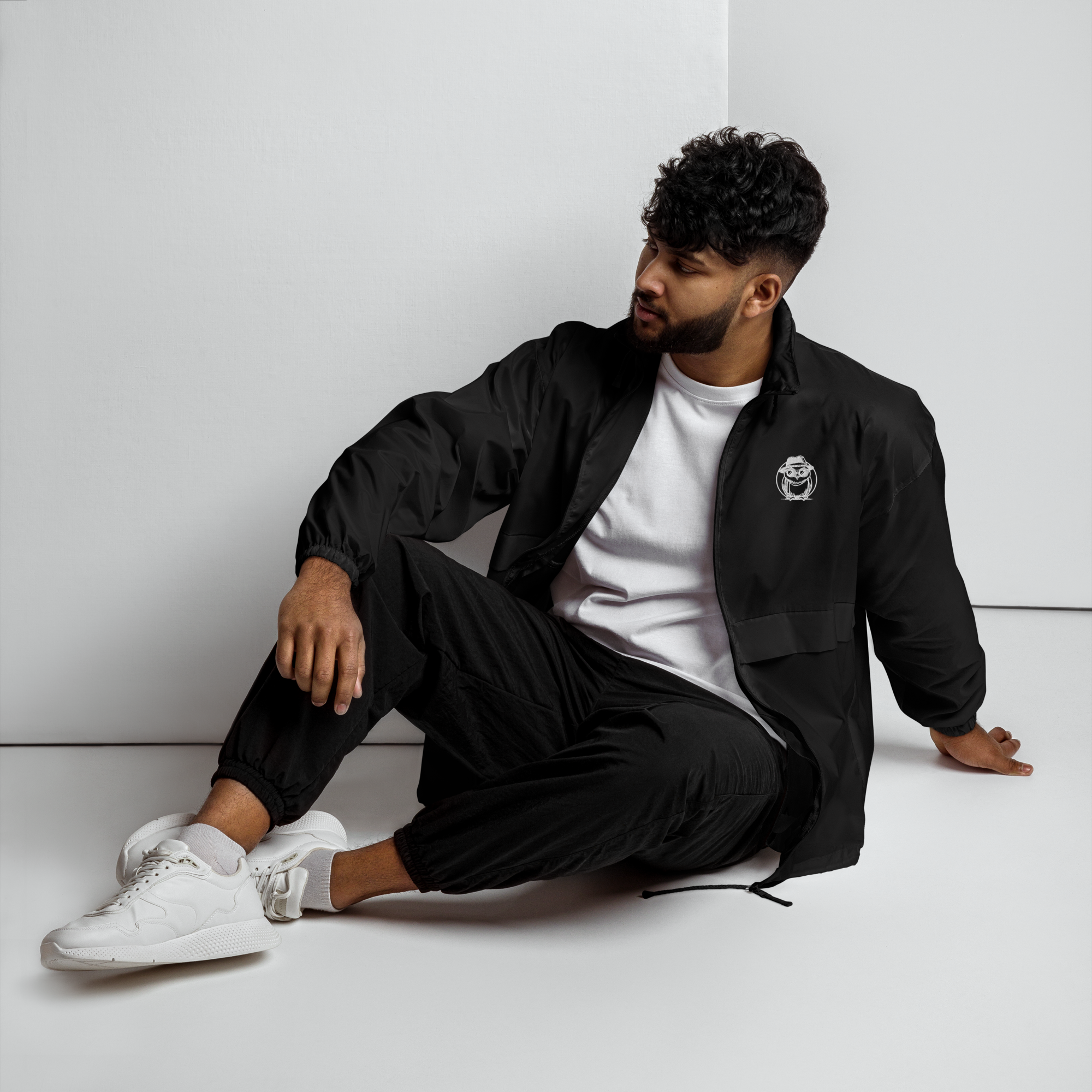 basic-unisex-windbreaker-black-front-65be8375b084e.png
