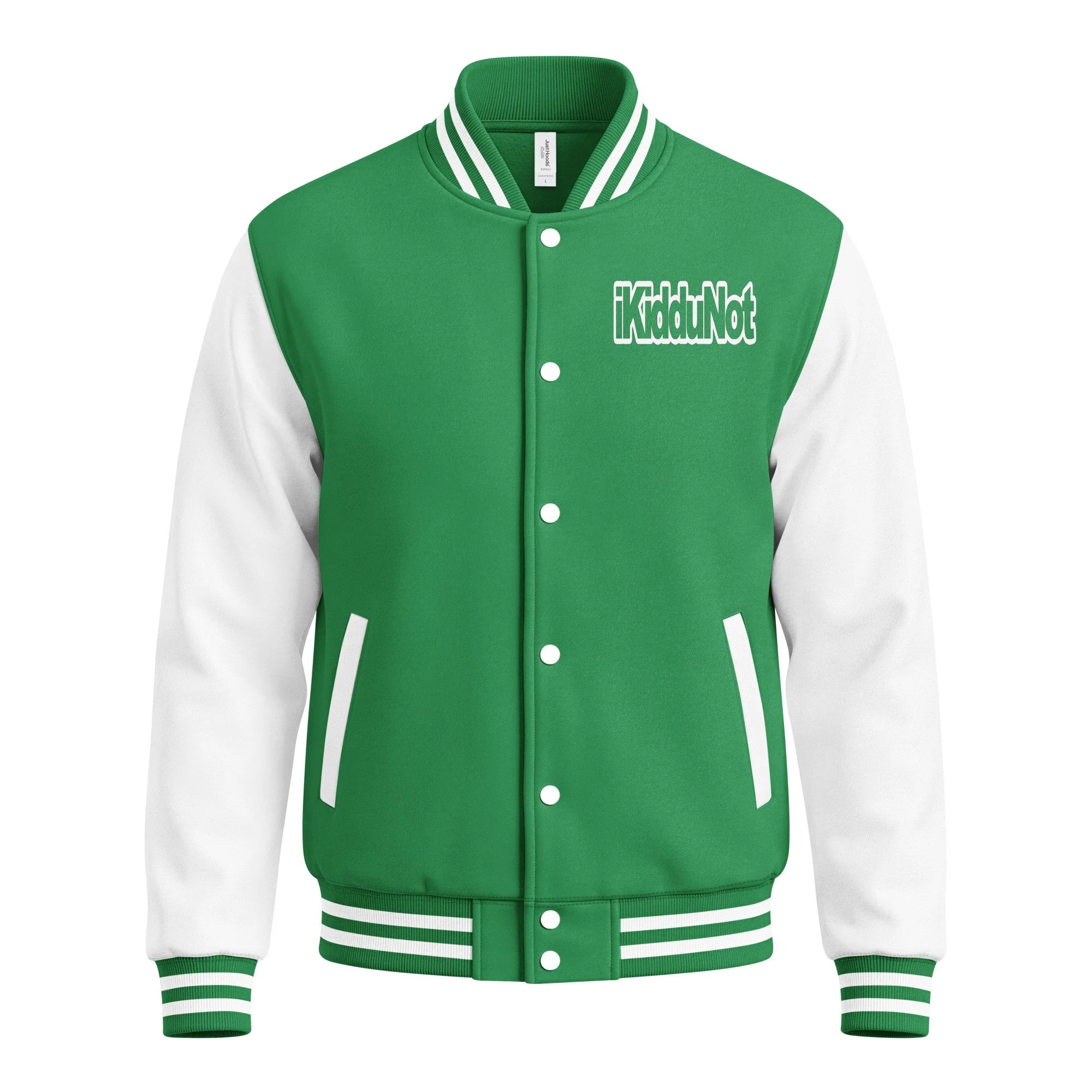 unisex-heavyweight-letterman-jacket-kelly-green-arctic-white-front-6a70f0da9c2e1.jpg