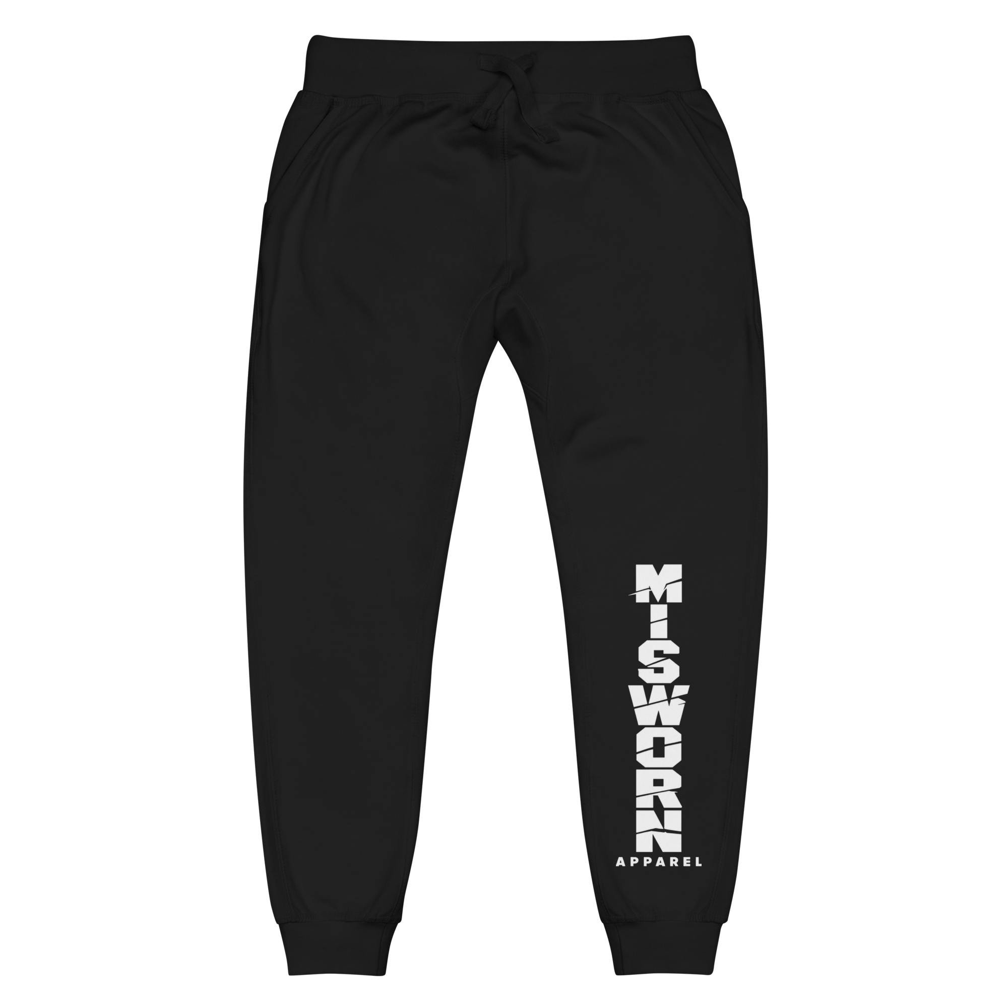 unisex-fleece-sweatpants-black-front-6ad9358a5727e.png