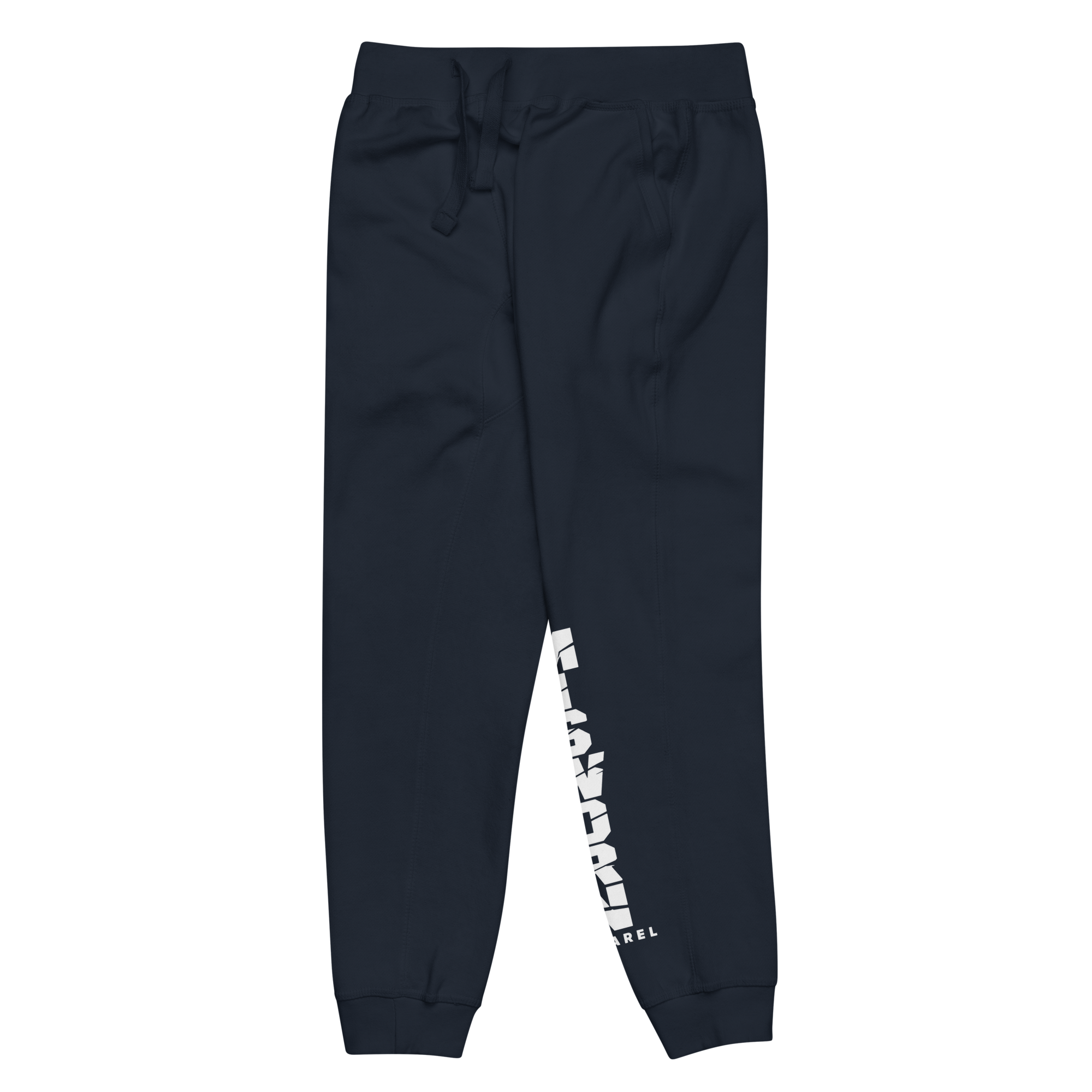 unisex-fleece-sweatpants-navy-blazer-front-left-6ad9358a59aea.png