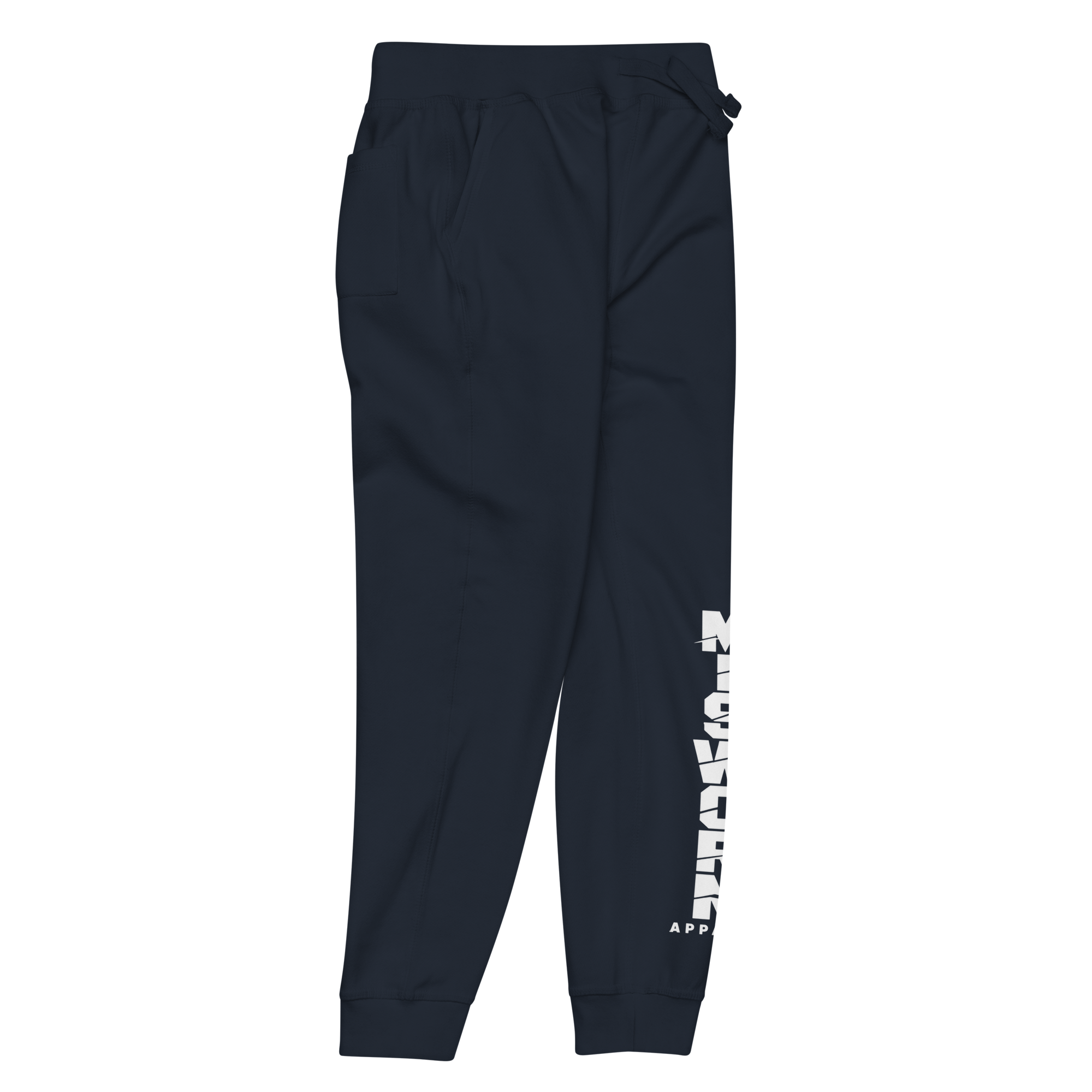 unisex-fleece-sweatpants-navy-blazer-front-right-6ad9358a5a821.png