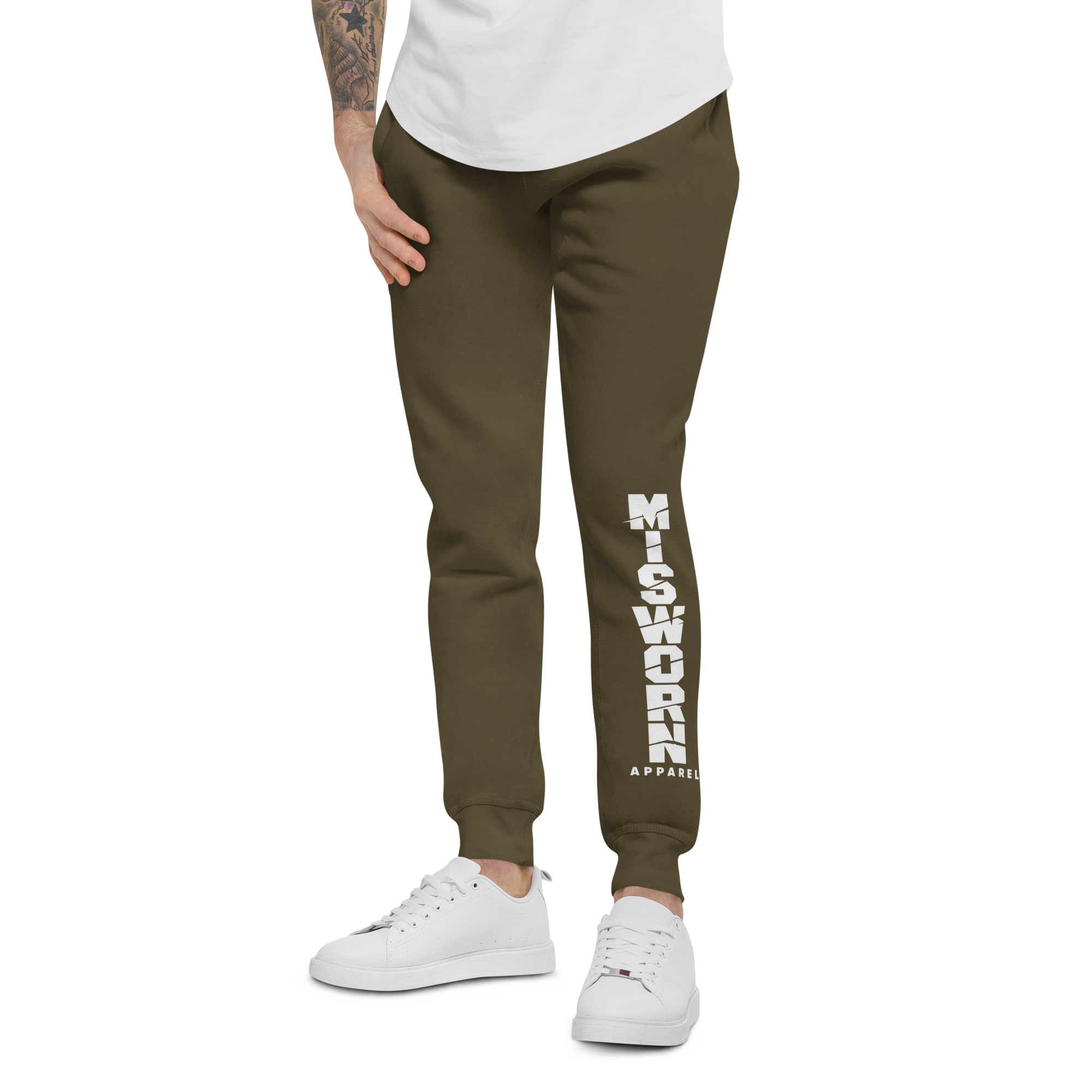 unisex-fleece-sweatpants-military-green-left-front-6ad9358a5de14.png