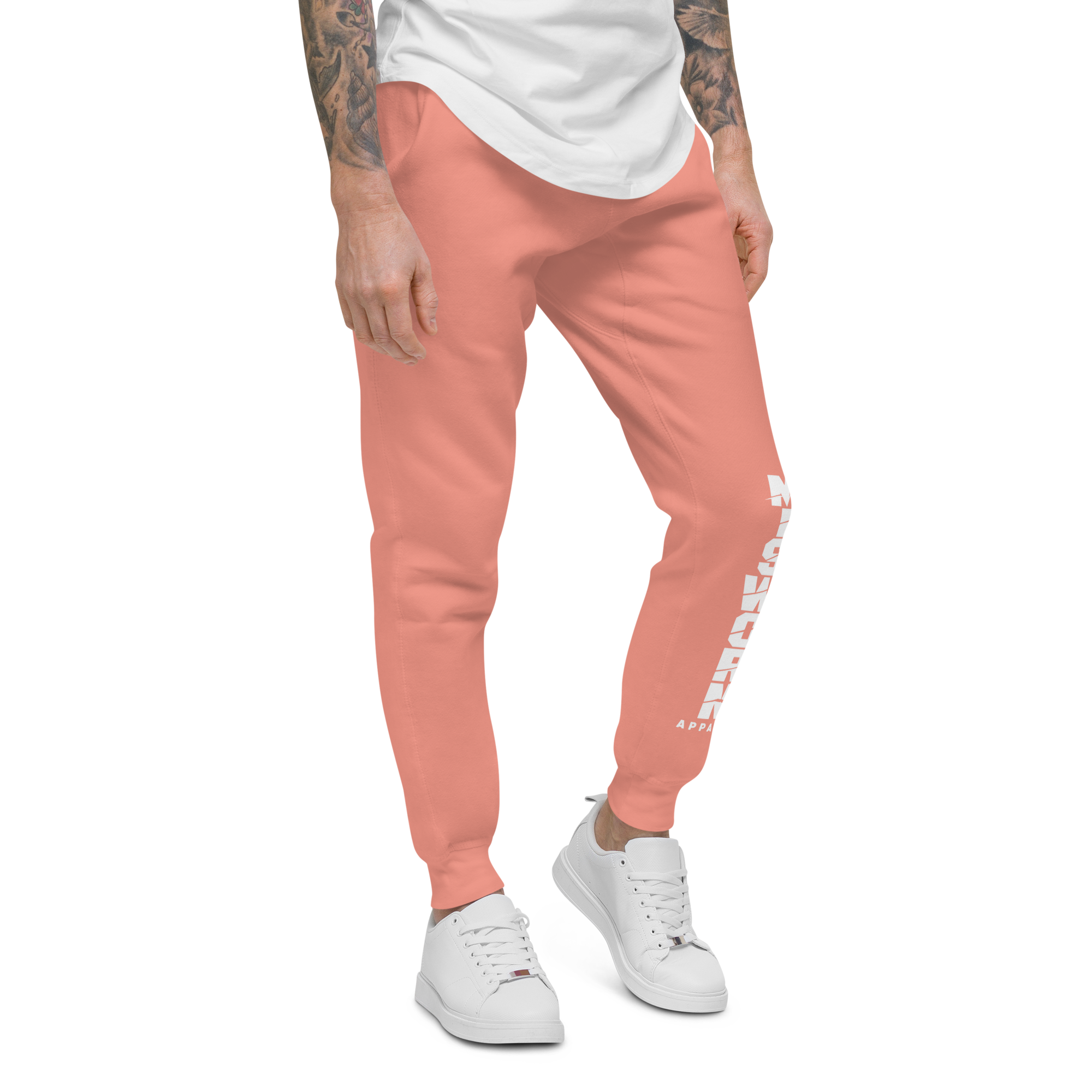 unisex-fleece-sweatpants-dusty-rose-right-front-6ad9358a5f6e6.png