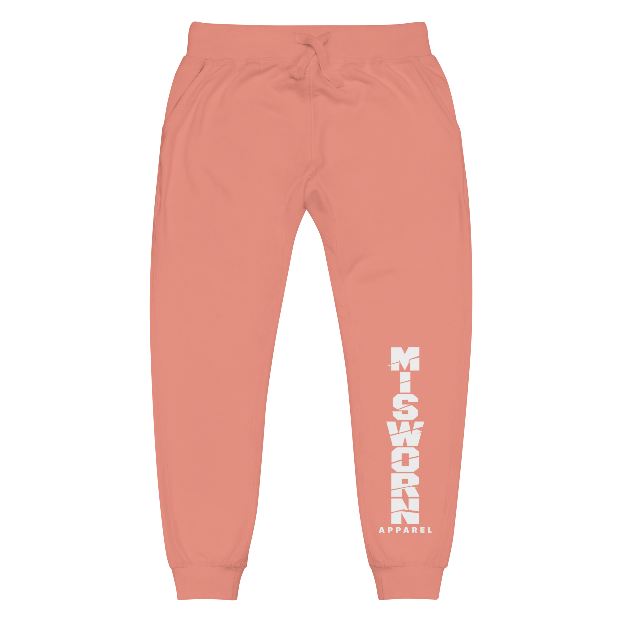 unisex-fleece-sweatpants-dusty-rose-front-6ad9358a58184.png