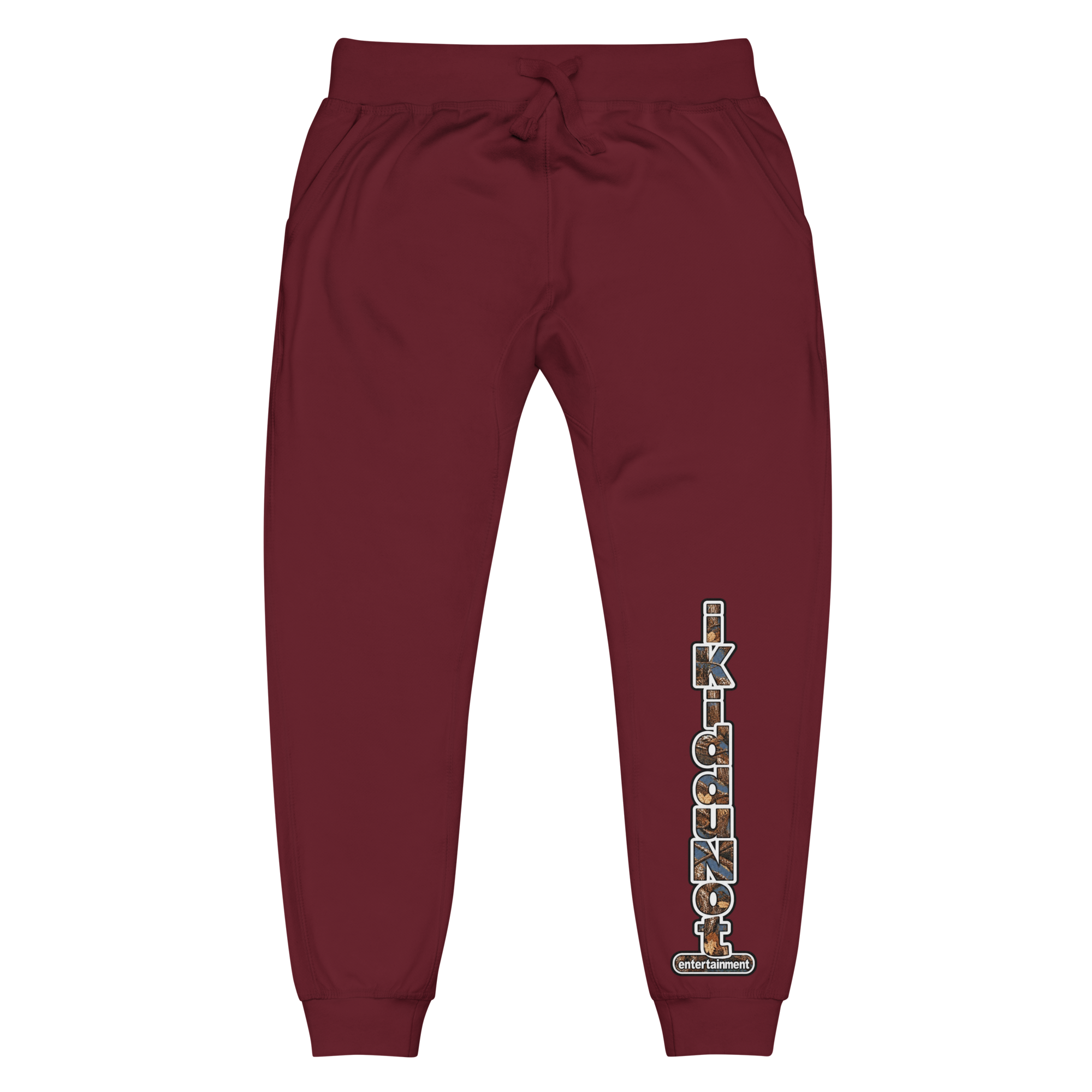 unisex-fleece-sweatpants-maroon-front-6adfbecbb93b7.png