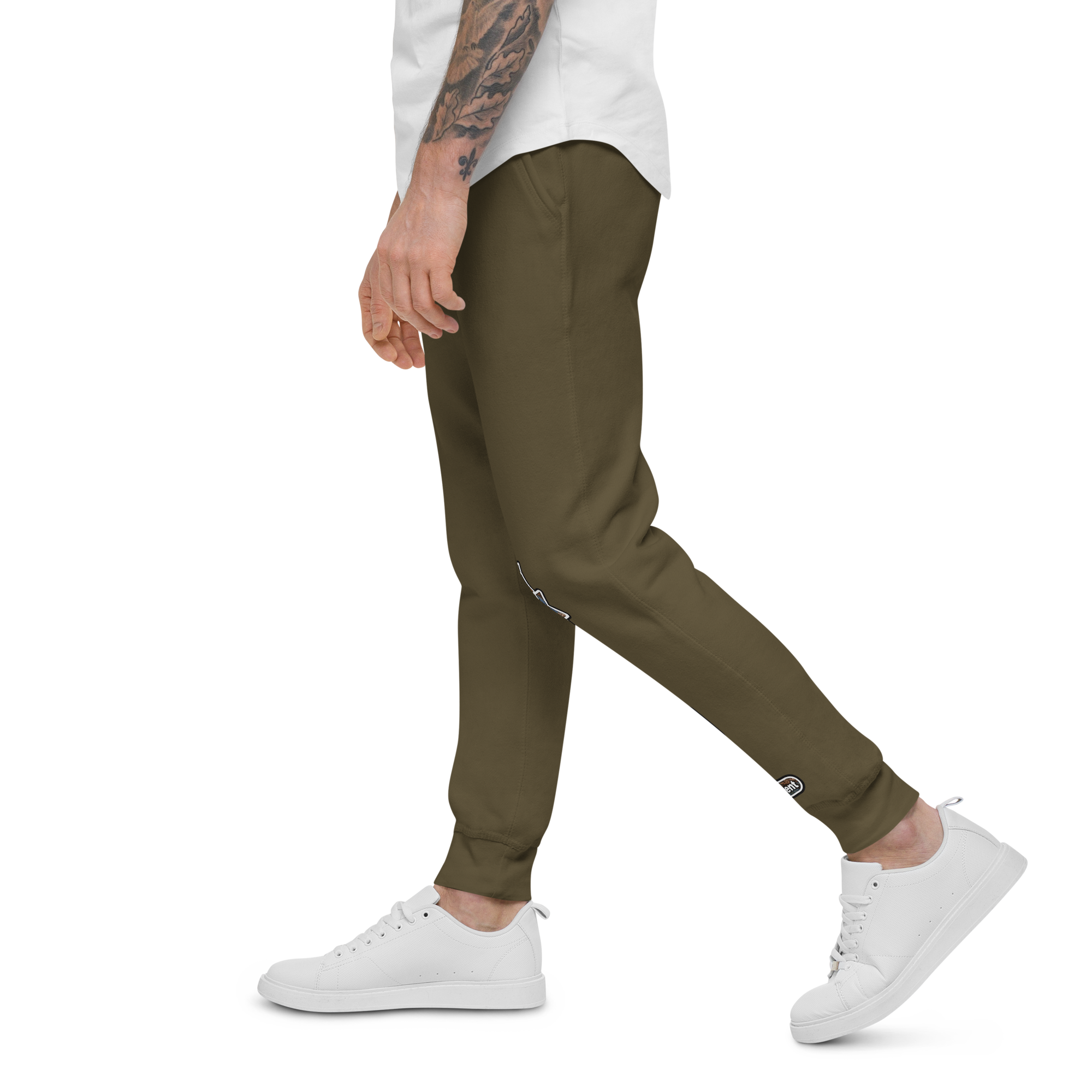 unisex-fleece-sweatpants-military-green-left-6adfbecbbba4f.png