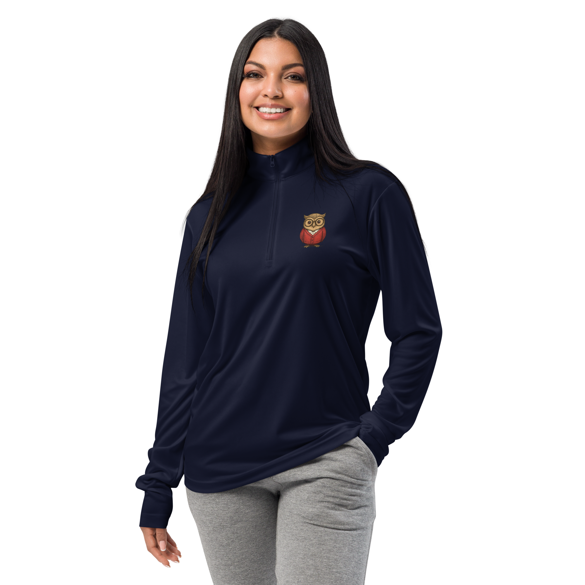 unisex-quarter-zip-pullover-true-navy-front-6958c5017278d.png