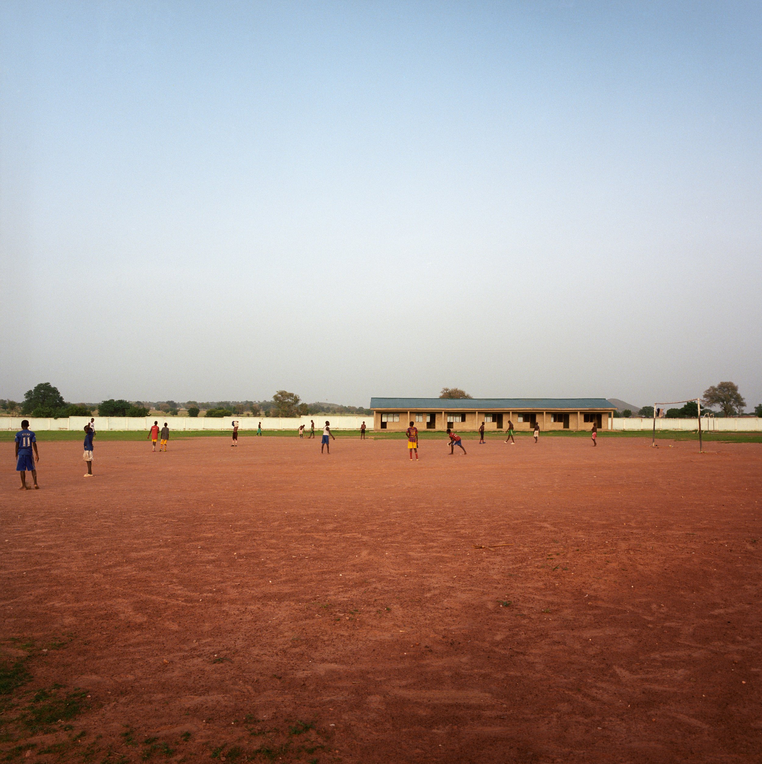  Unfinished classroom building. Gbeogo School for the Deaf in Tongo, Upper East Region, Ghana. Photographed May 21, 2015.  When Lauren Corke, a Peace Corps Volunteer teaching at the Gbeogo School for the Deaf, realized that — even after finishing sch