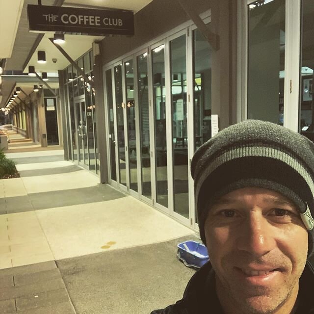 Beany on for the early morning Coffee Club run. ❄️ #coffeeclubdfo