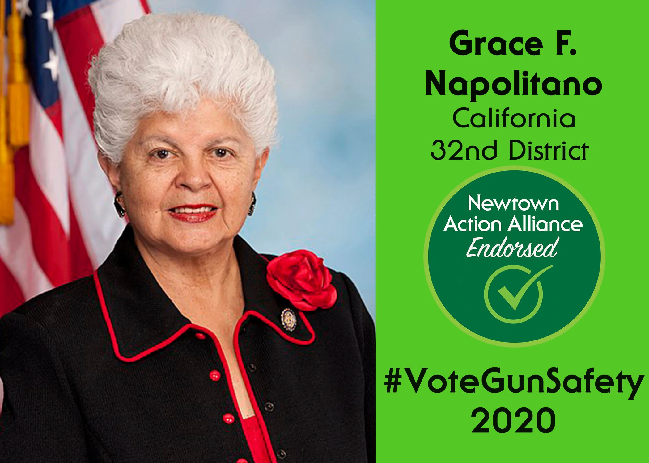 Rep Grace Napolitano Newtown Action Alliance