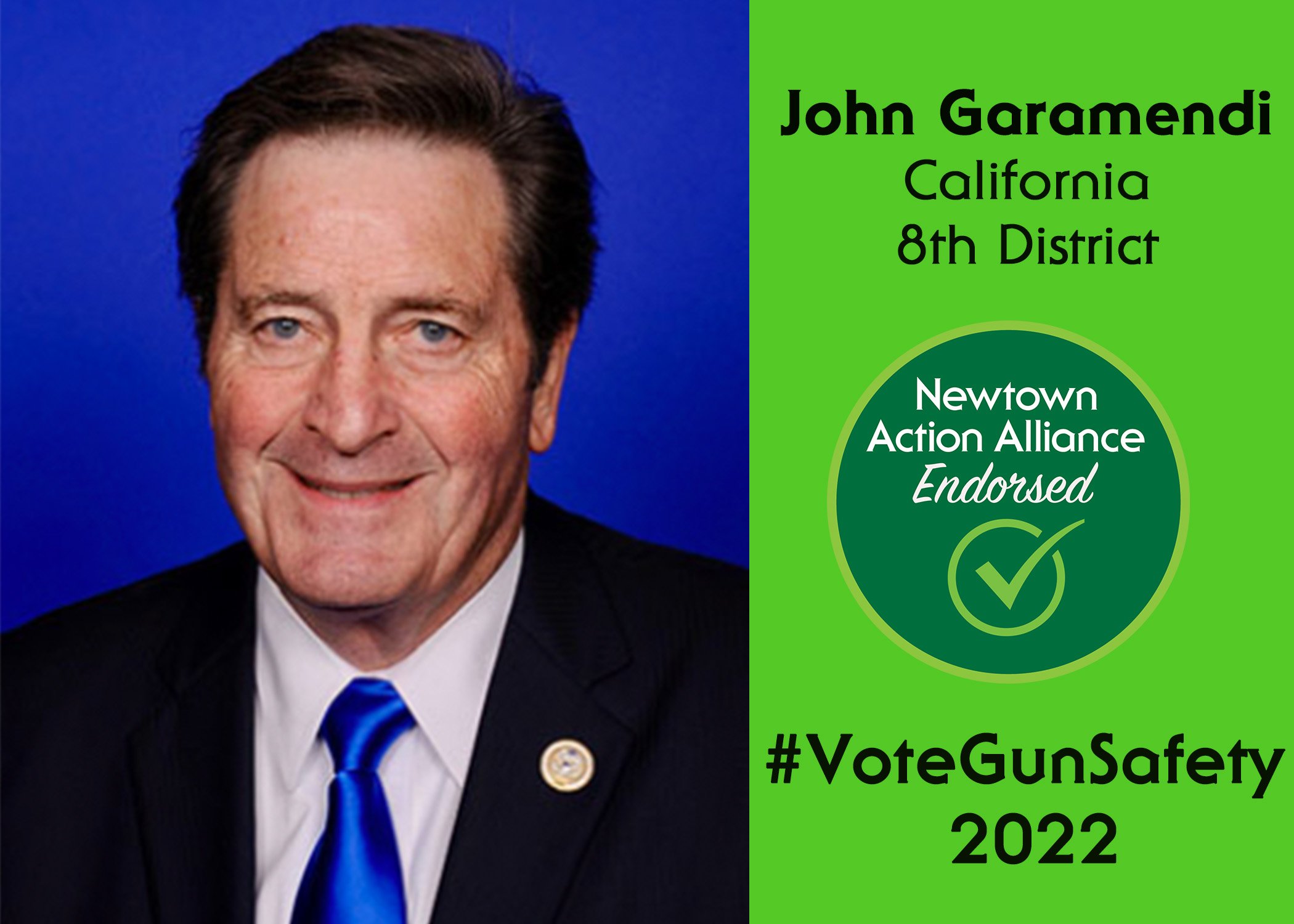 Representative John Garamendi, D-California District 8
