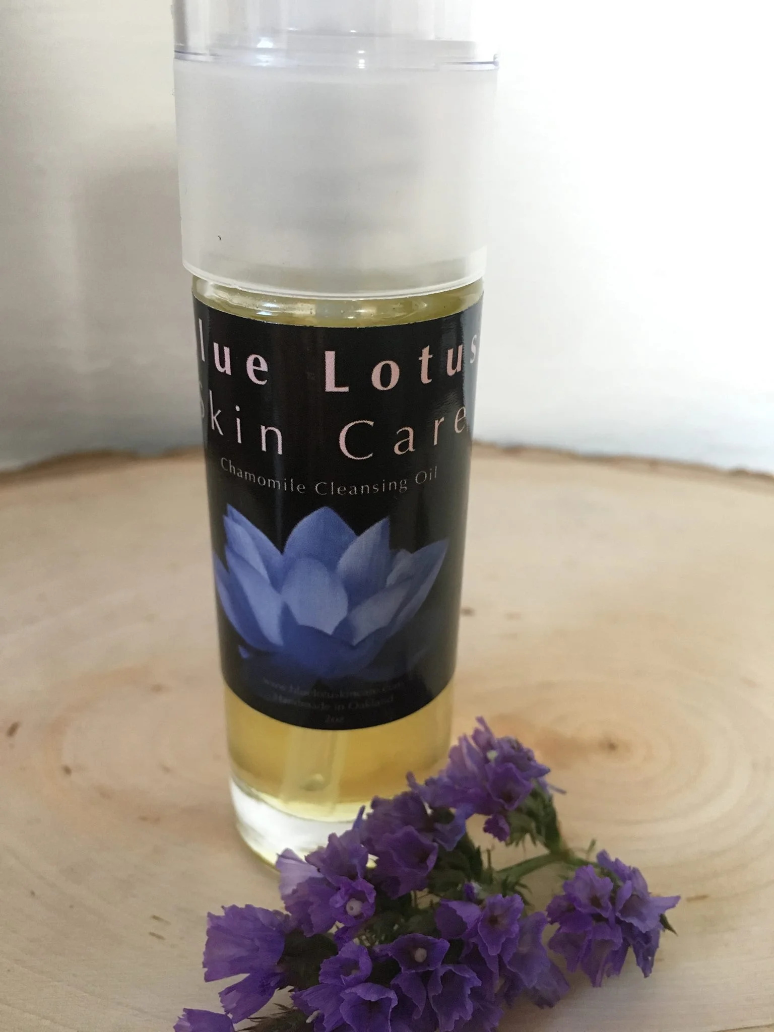 Chamomile cleansing oil with purple flower.jpg