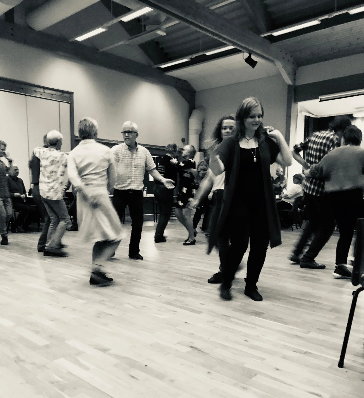 Dansegulvet på Fuglen 13. oktober 2018