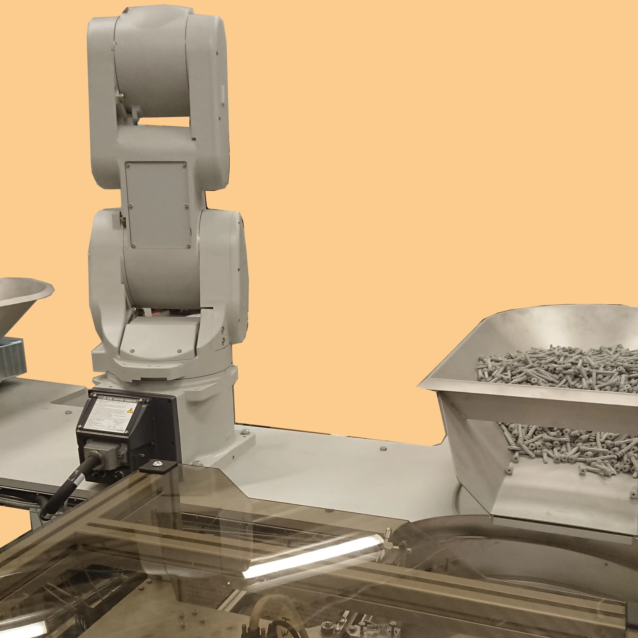 Vision inspection 200 parts per minute