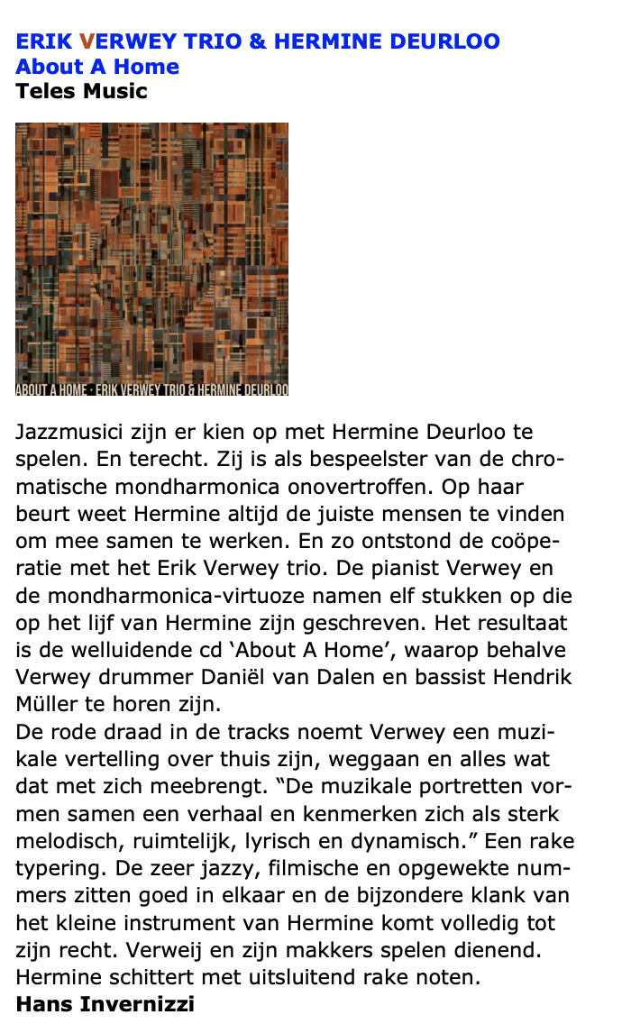   Jazzflits.nl, november 2023  