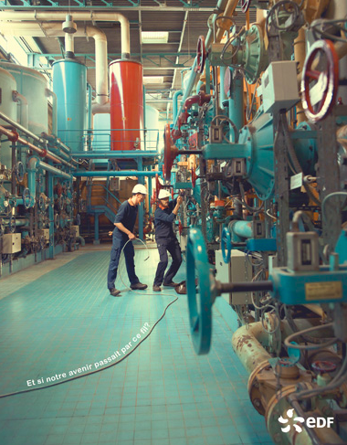 EDF / Photographe : Hervé Plumet / Agence : Rita Productions