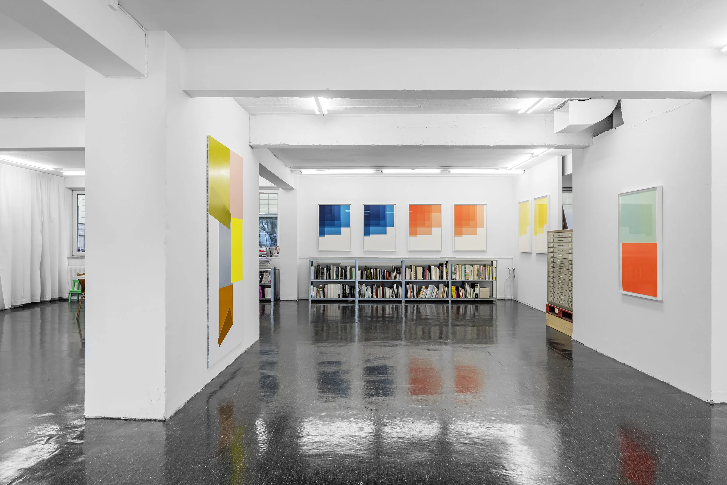 Collecting Colors . 2016. Installation view Galleri Riis Kristian Augustsgate Oslo.