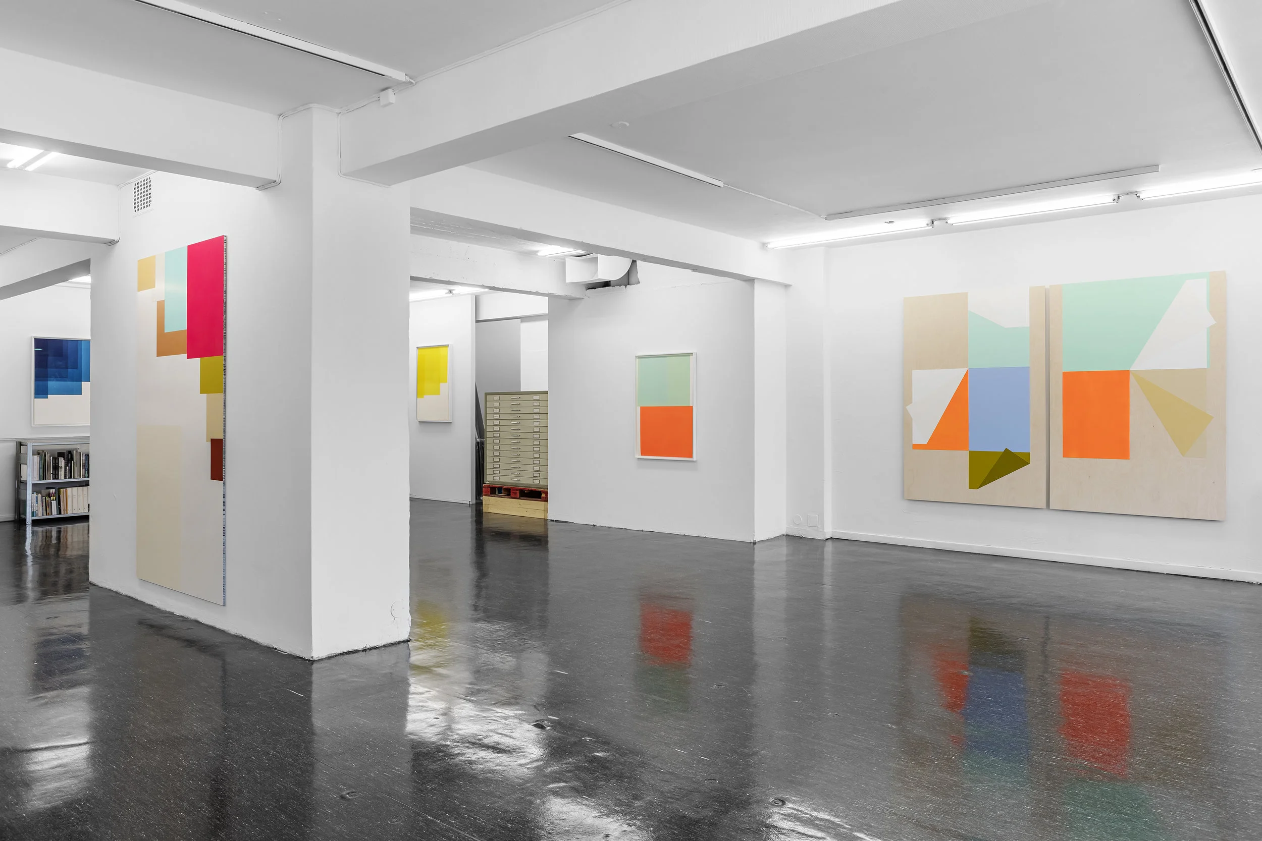 Collecting Colors . 2016. Installation view Galleri Riis Kristian Augustsgate Oslo.