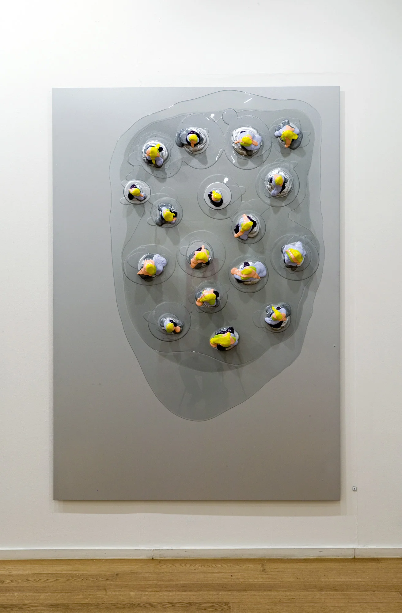 Smack . 2005. Lacquer and epoxy on aluminium. 180 x 125 cm.