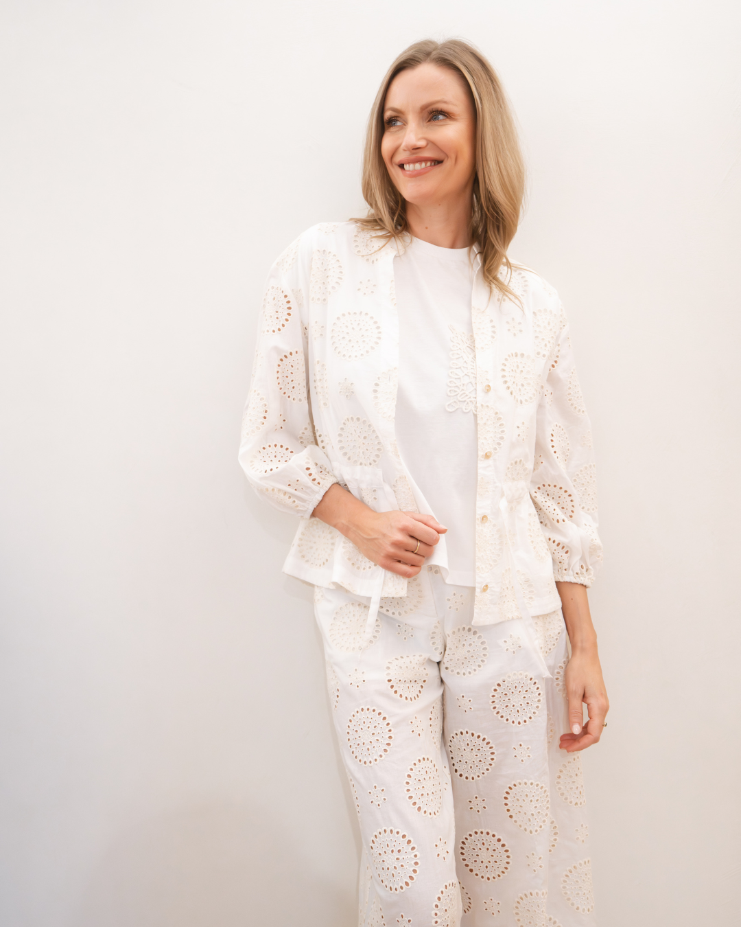 Axxes Ivory Gehaakte Zomerset