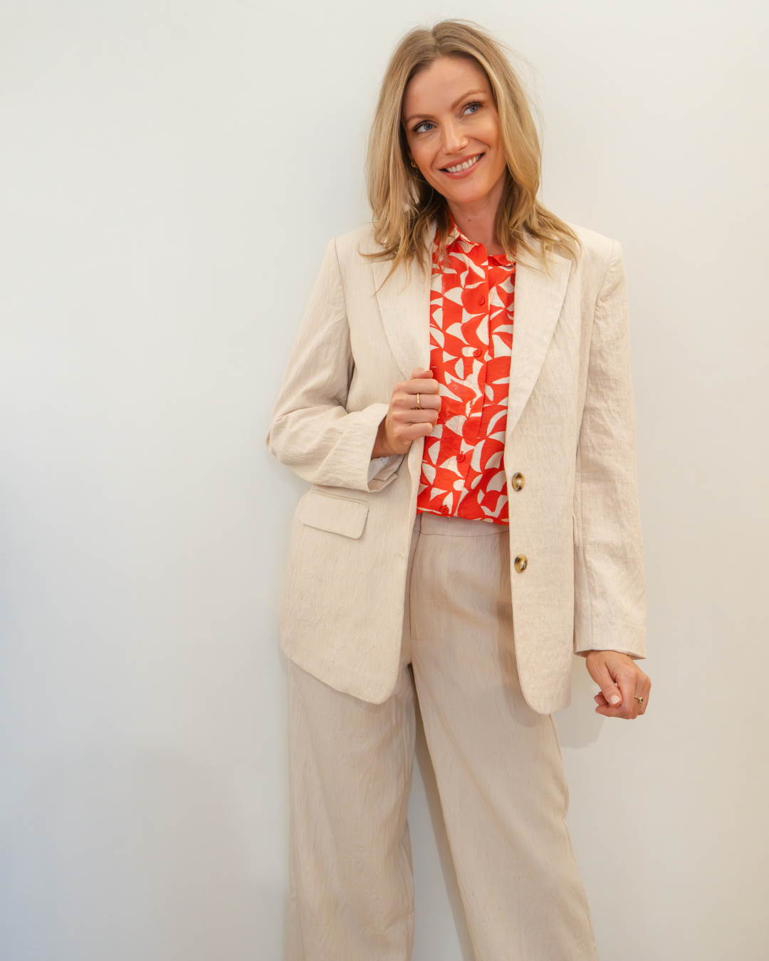 Esqualo Beige Blazer – €129,95