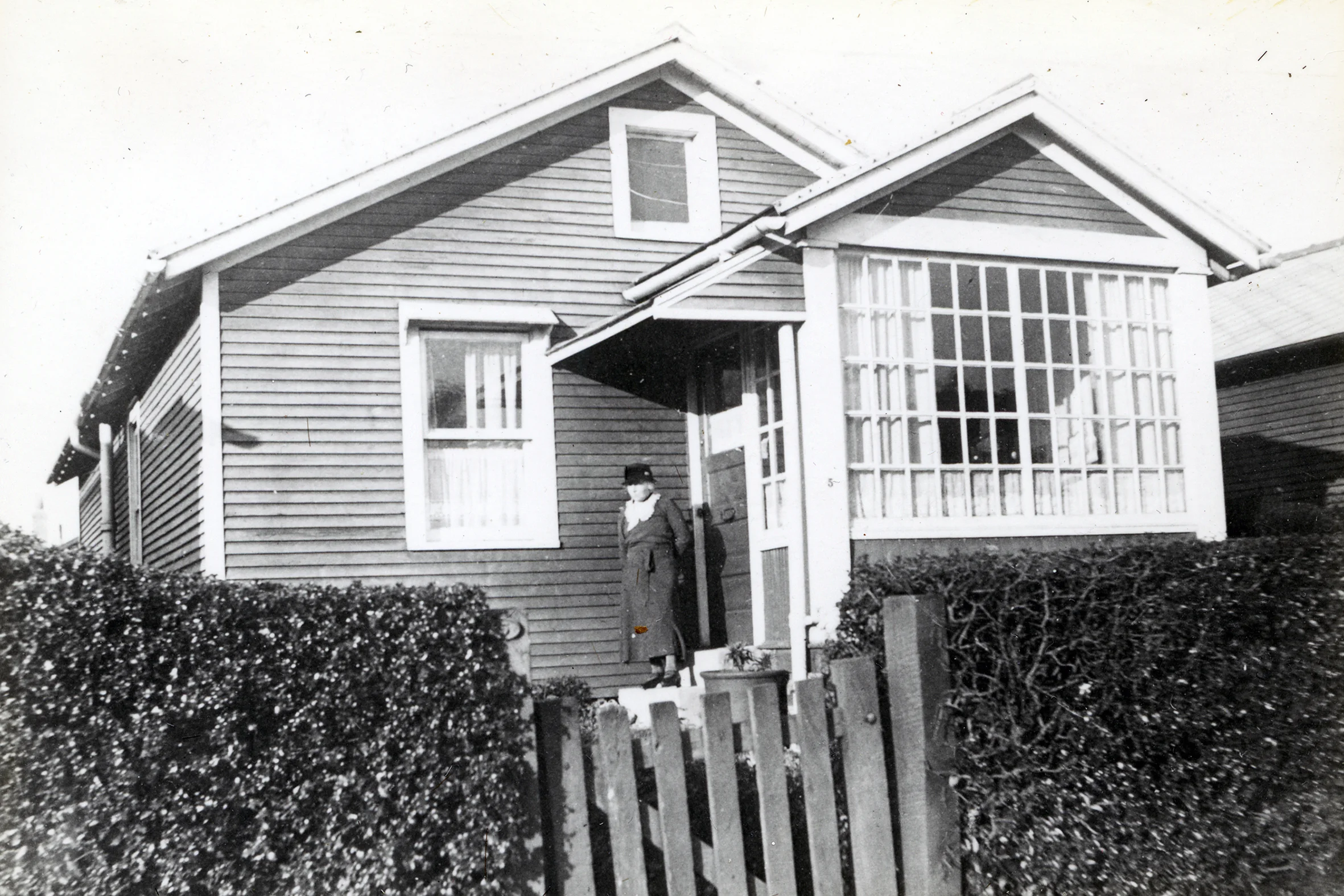 Mrs Yapp, an early resident, c.1920.