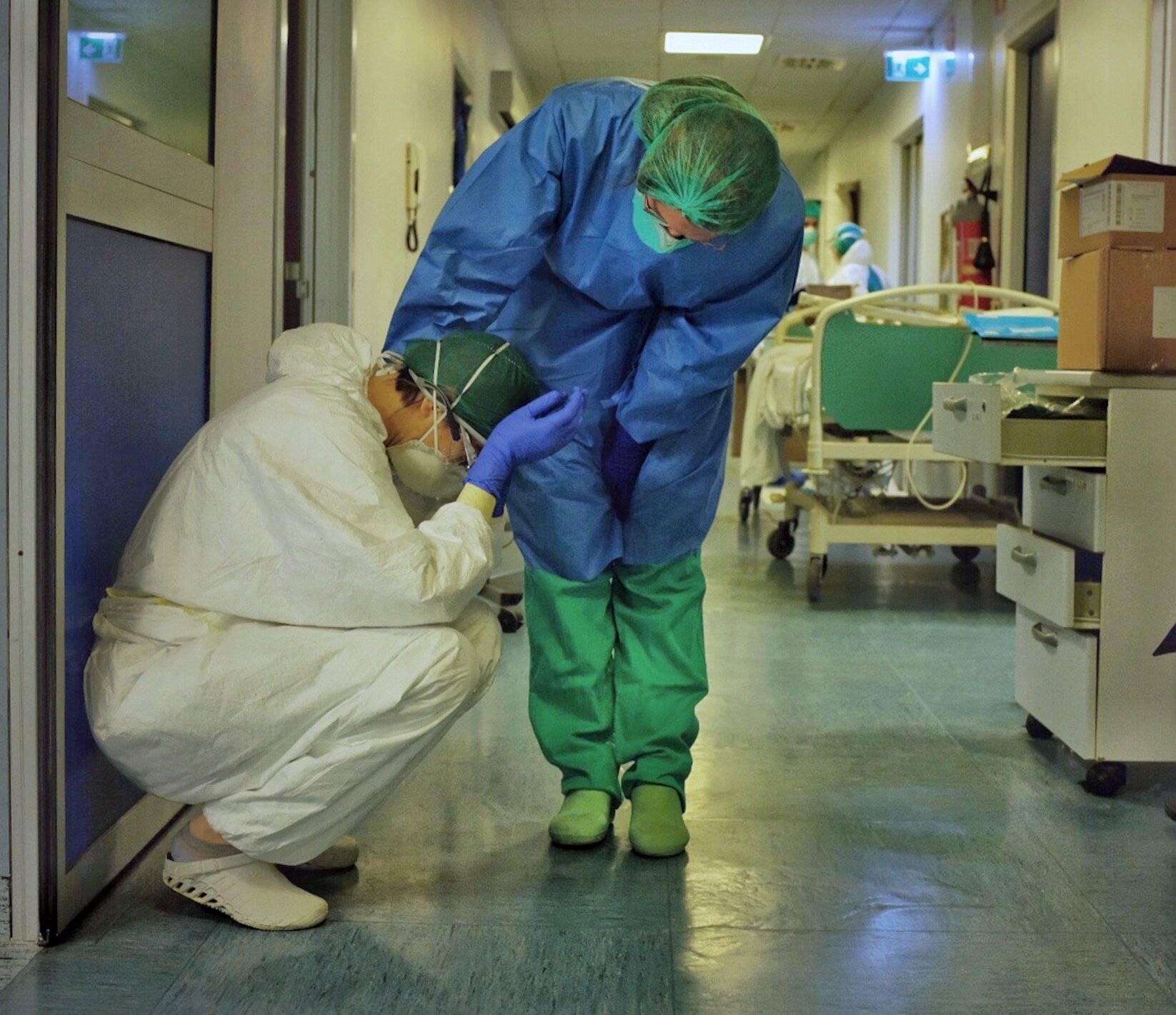 Inside Cremona's intensive care unit